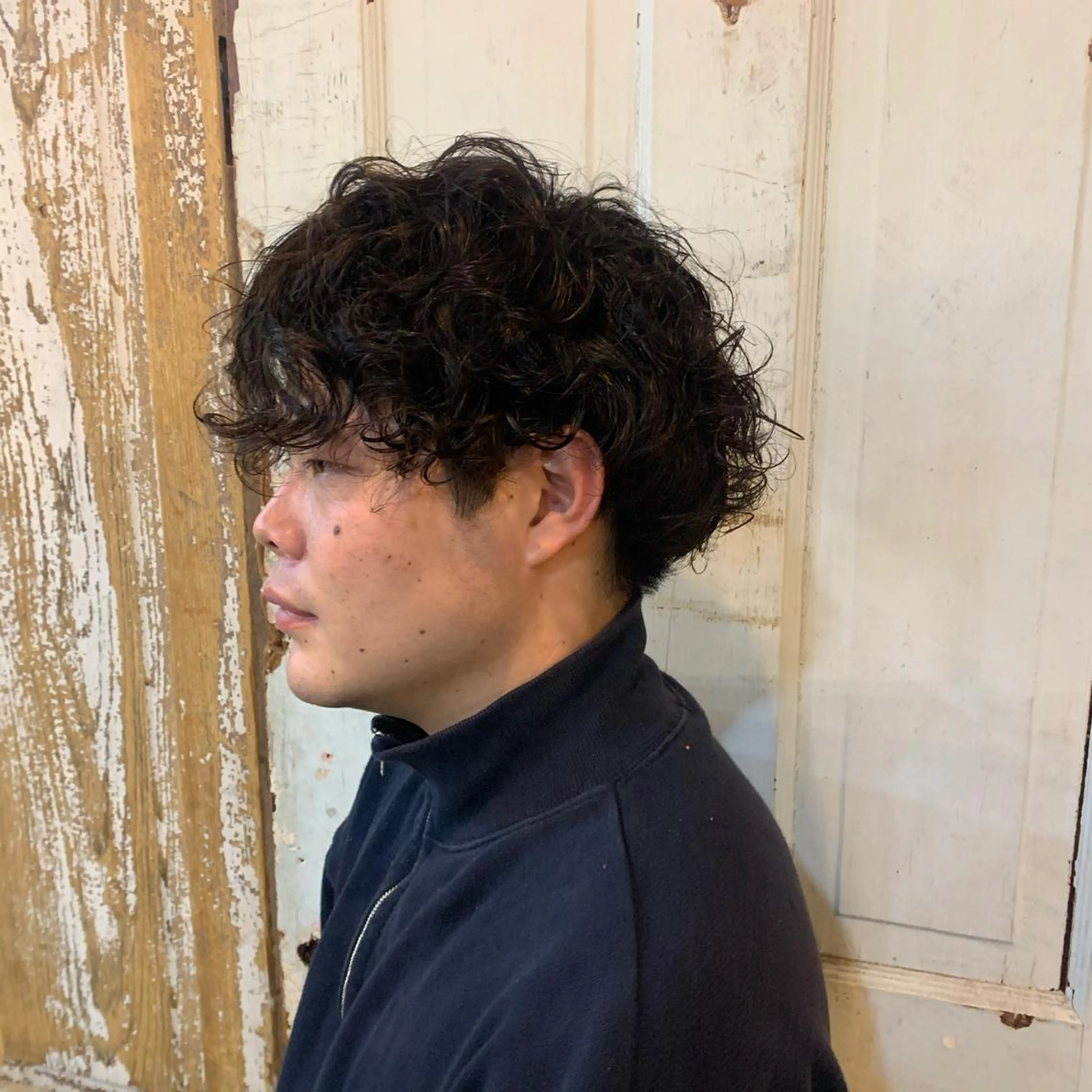 パーマ メンズ メンズパーマ カット パーマ kimika🥑 メンズ/髪質改善のヘアスタイル