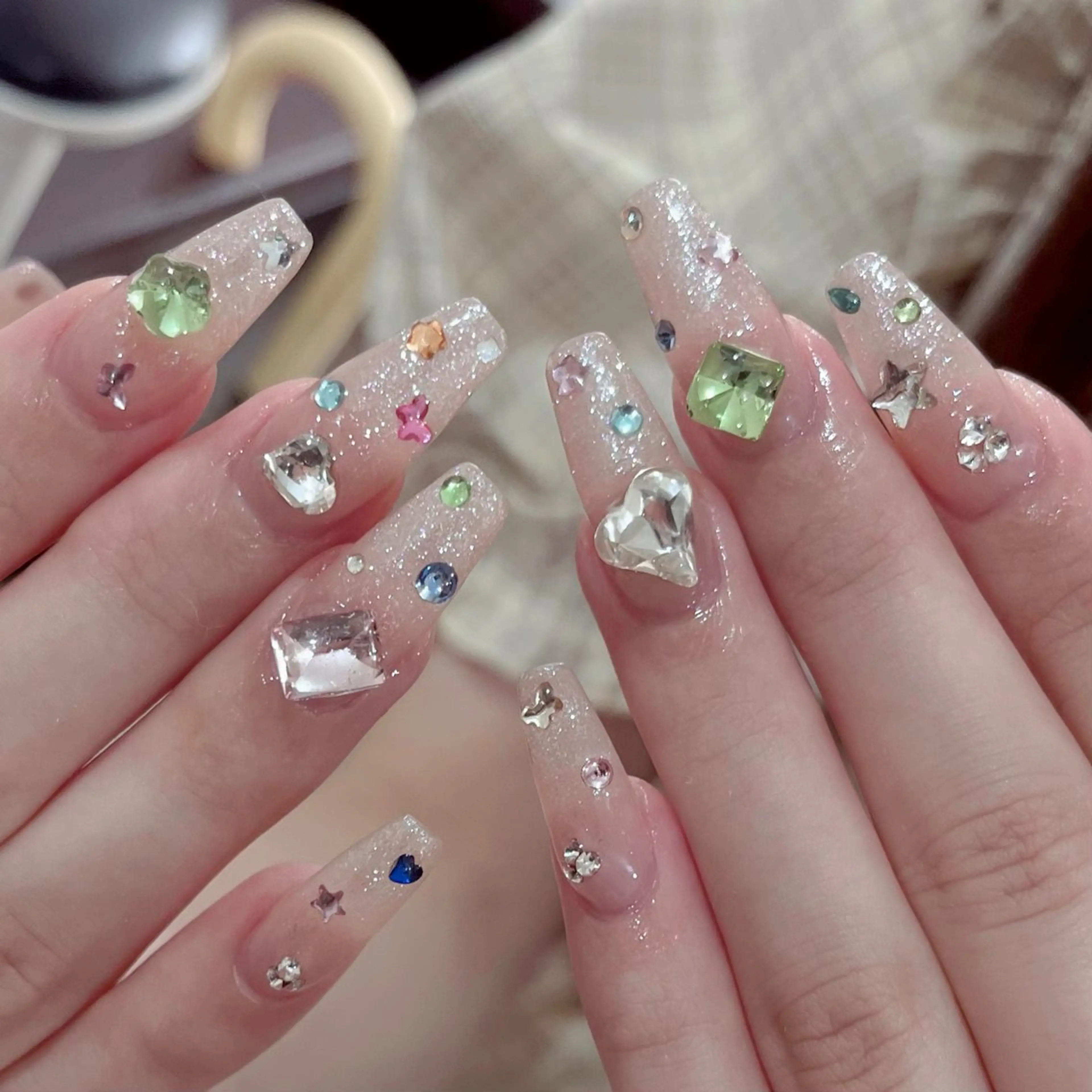 ネイル 韓国ネイル ワンホンネイル ハンドネイル ハンドケア Chang _Nailのネイルデザイン