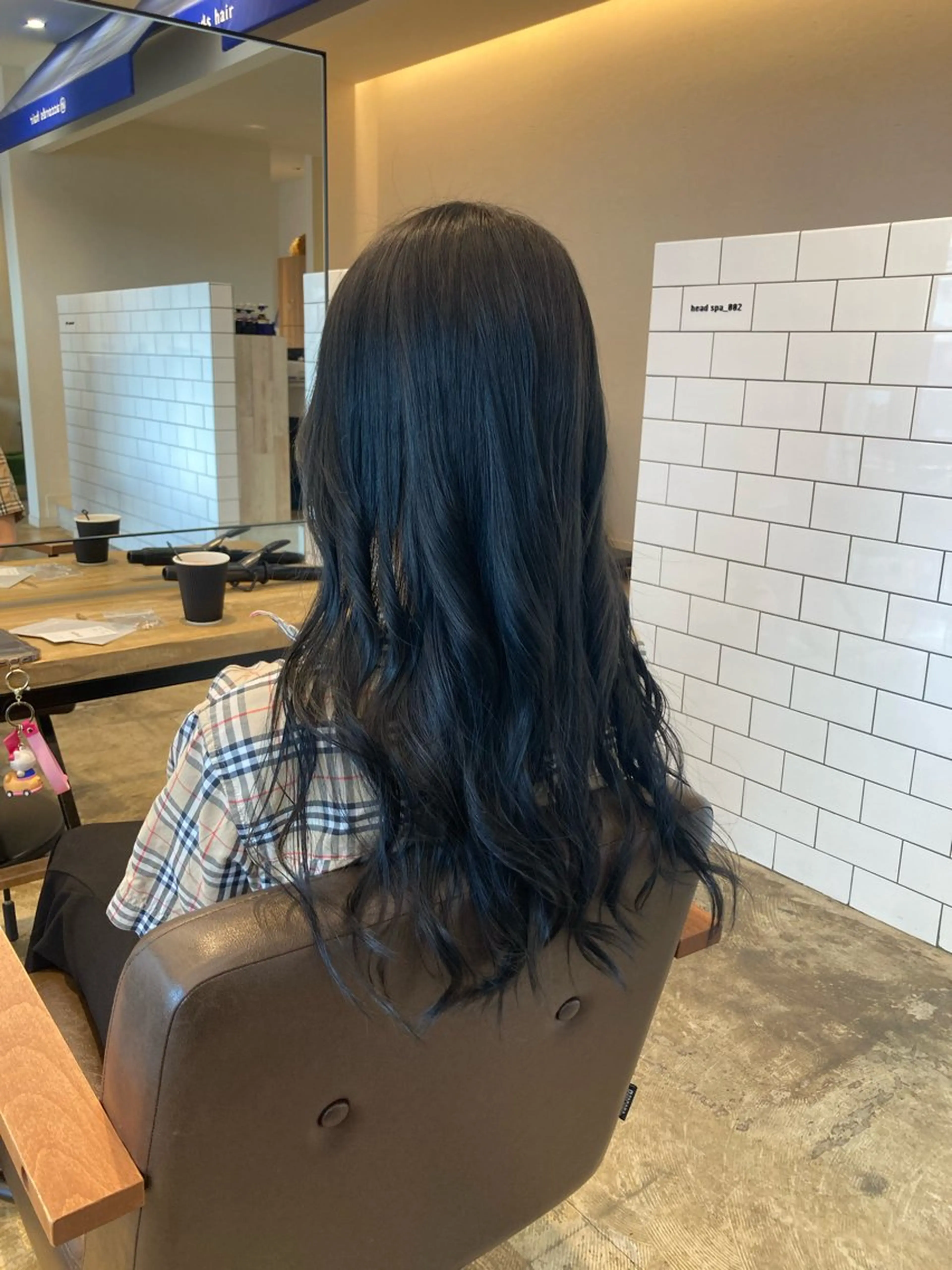 ロング カラー 黒髪 ブリーチ 透明感カラー 伊藤綸埜/艶髪/ 透明感カラー🌷のヘアスタイル