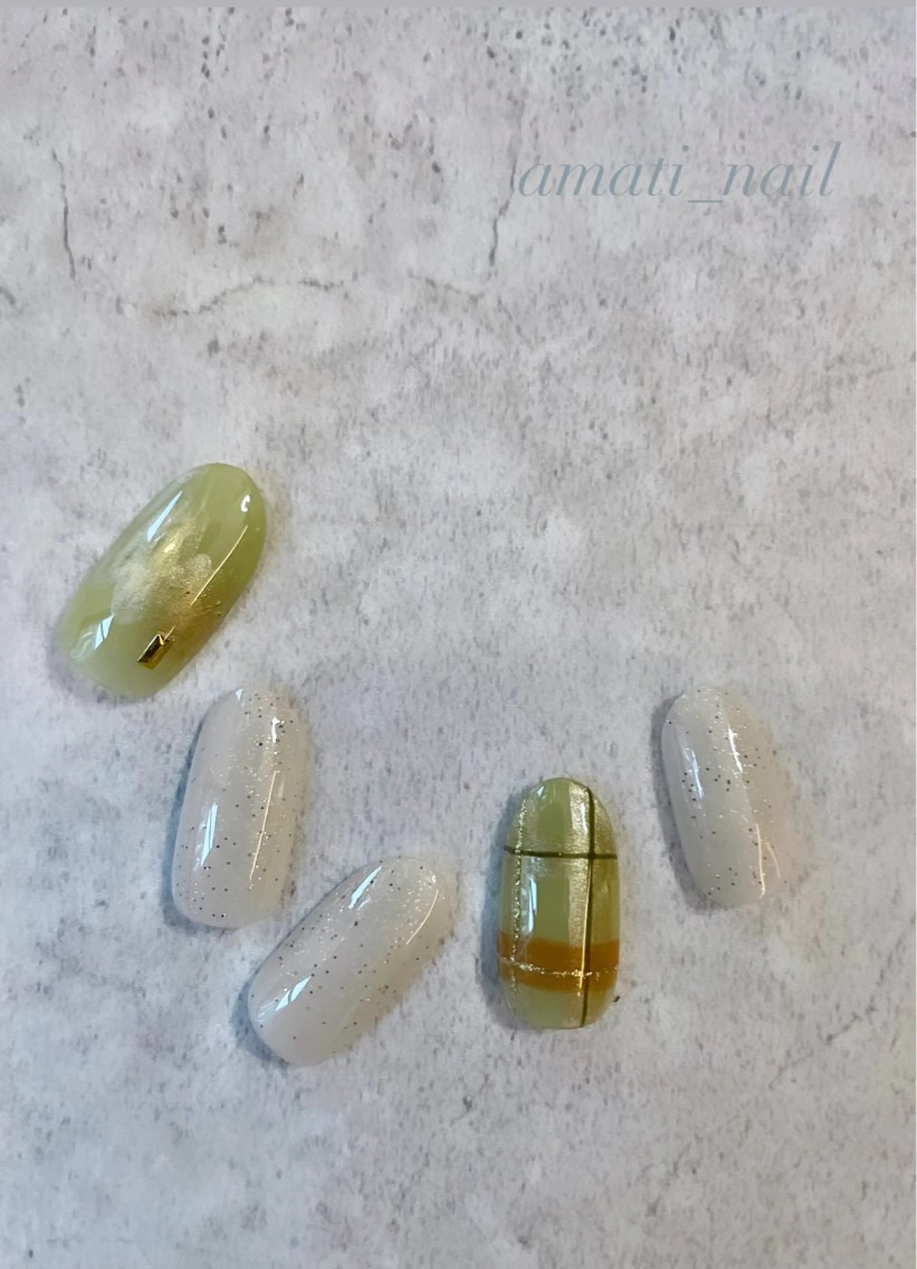ネイル フットネイル ジェルネイル マグネットネイル ミラーネイル ニュアンスネイル ハンドネイル amati_nail TAKAKOのネイルデザイン