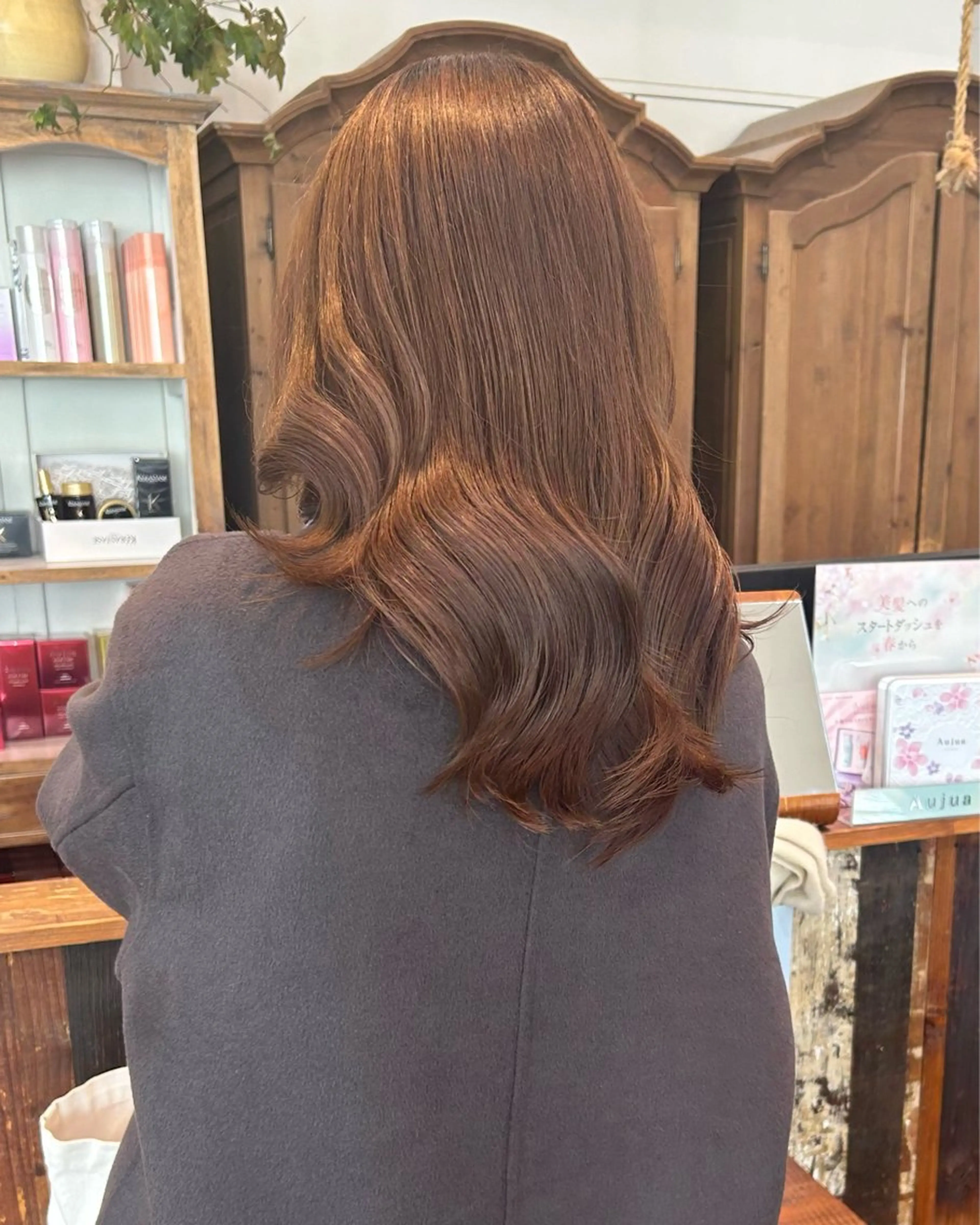 セミロング カラー リピーター多数🌟 メンズ限定　松本理沙のヘアスタイル
