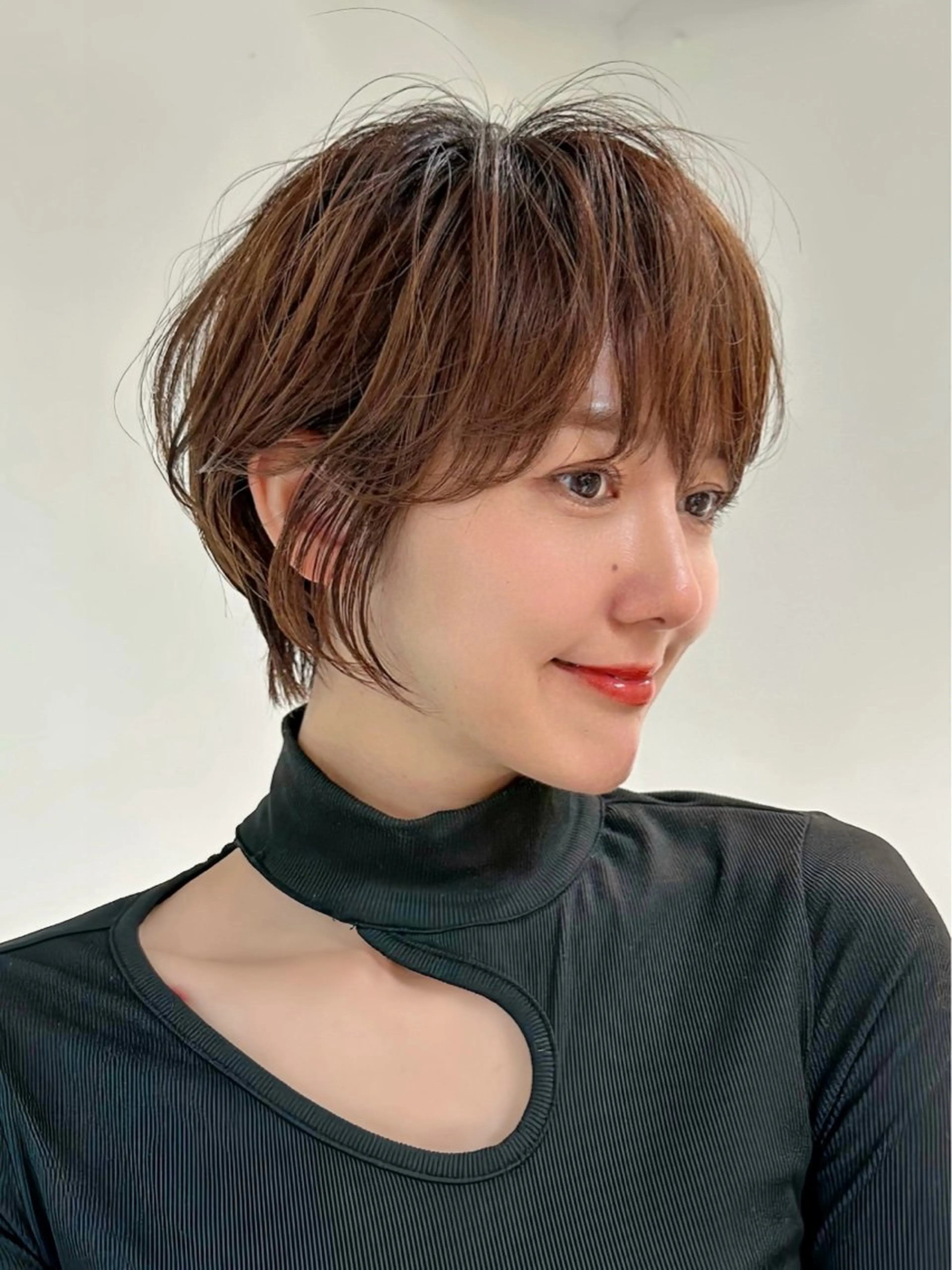 ショート ショートヘア カット ヘアカラー トリートメント ヘッドスパ 遠藤大雅 ショート /レイヤー/矯正🌈のヘアスタイル