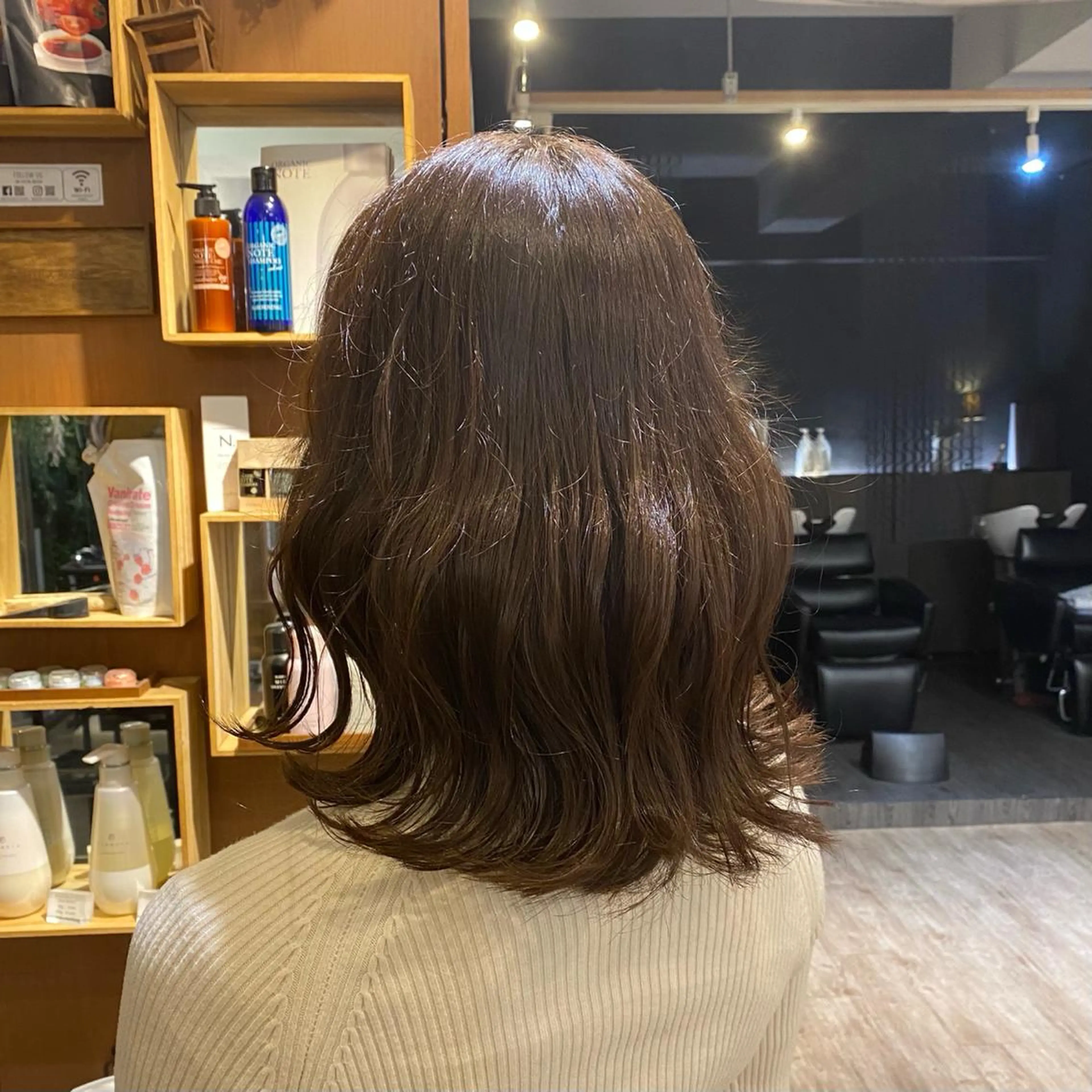 ミディアム CYAN by acoron .池袋所属・メンズパーマ職人 ユキハシのヘアスタイル