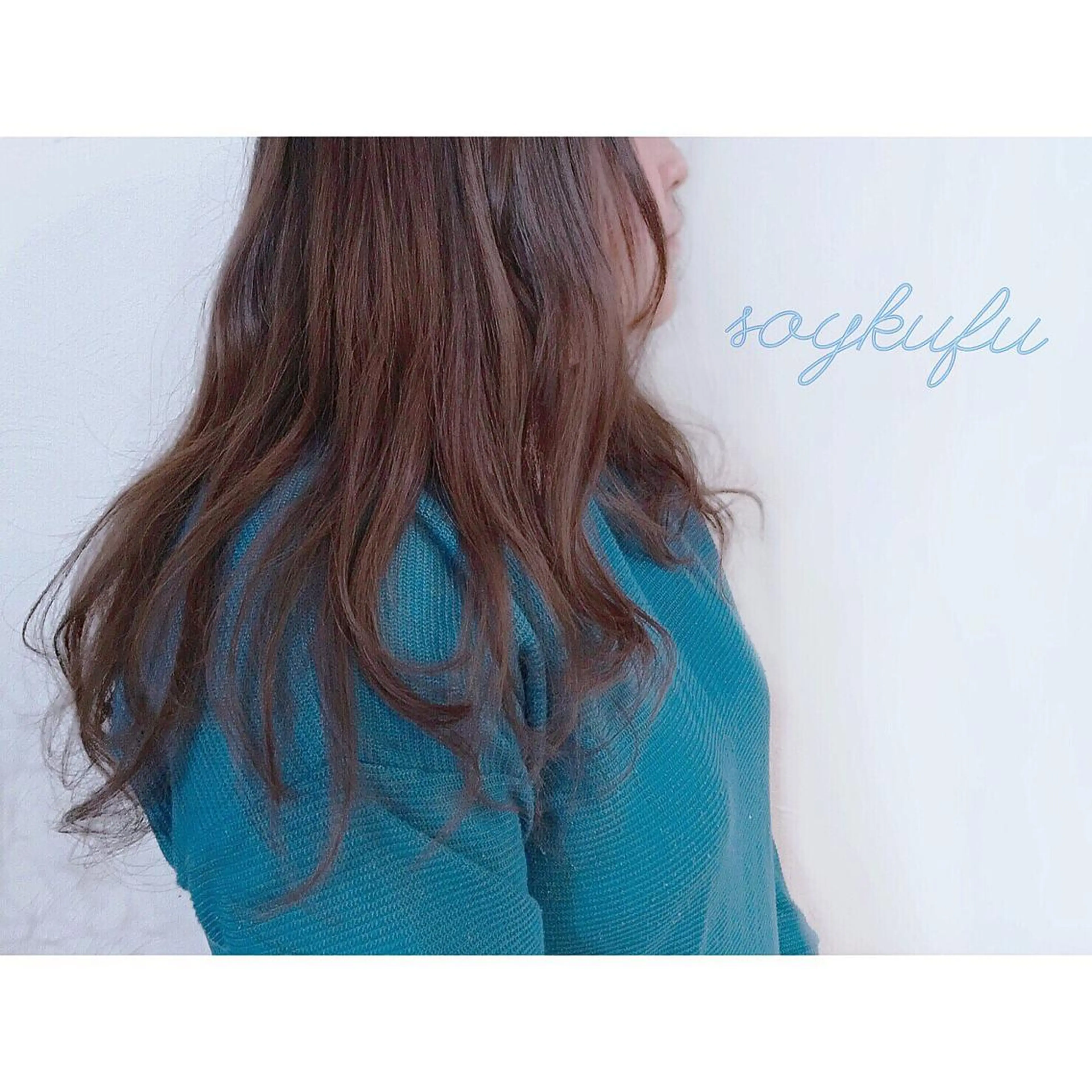 ロング レイヤーカット ロング 【今だけブリーチ 限定価格💕】すみのヘアスタイル