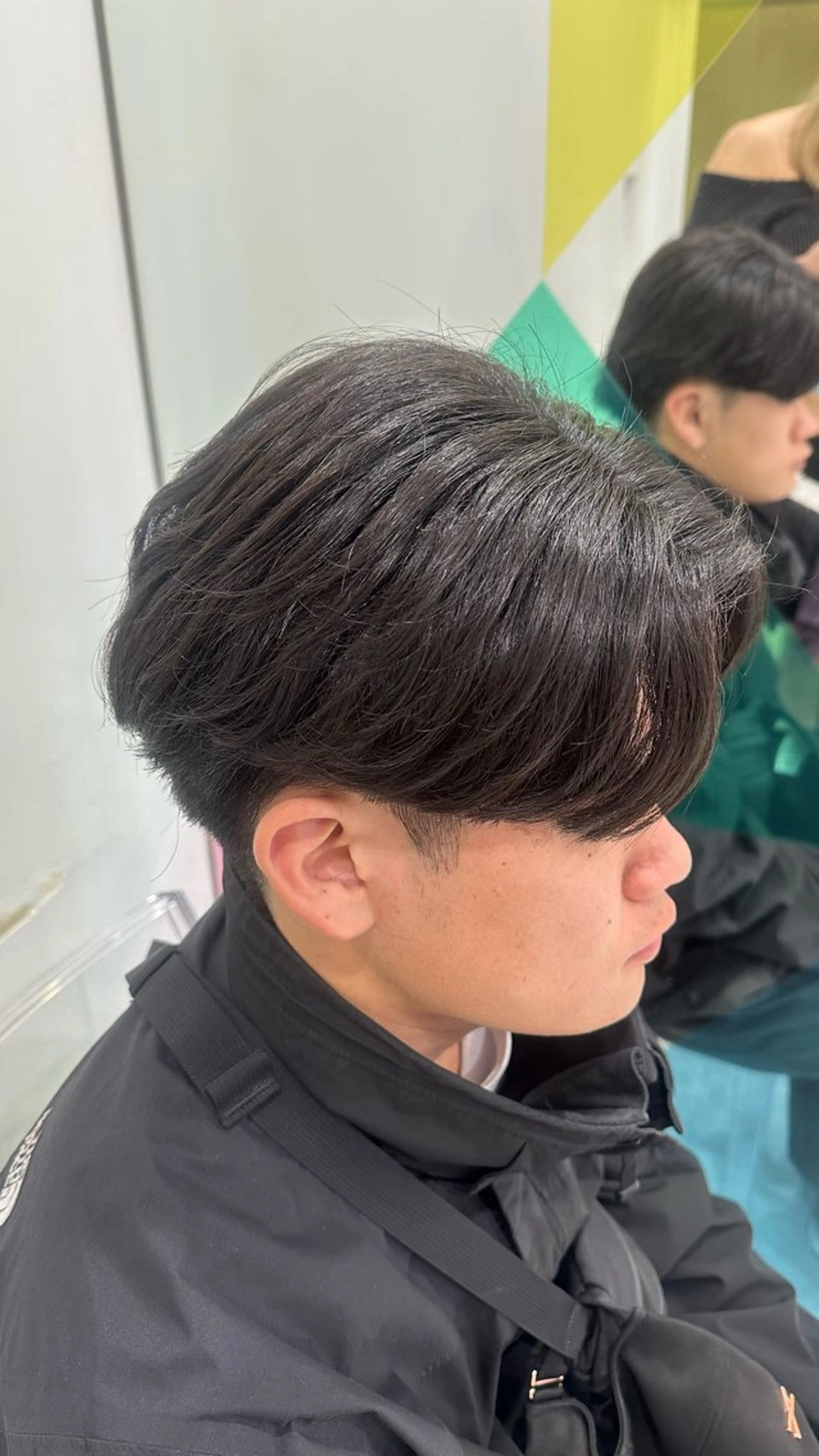 ショート パーマ ハイトーン🌈メンズ カット♡Machanのヘアスタイル