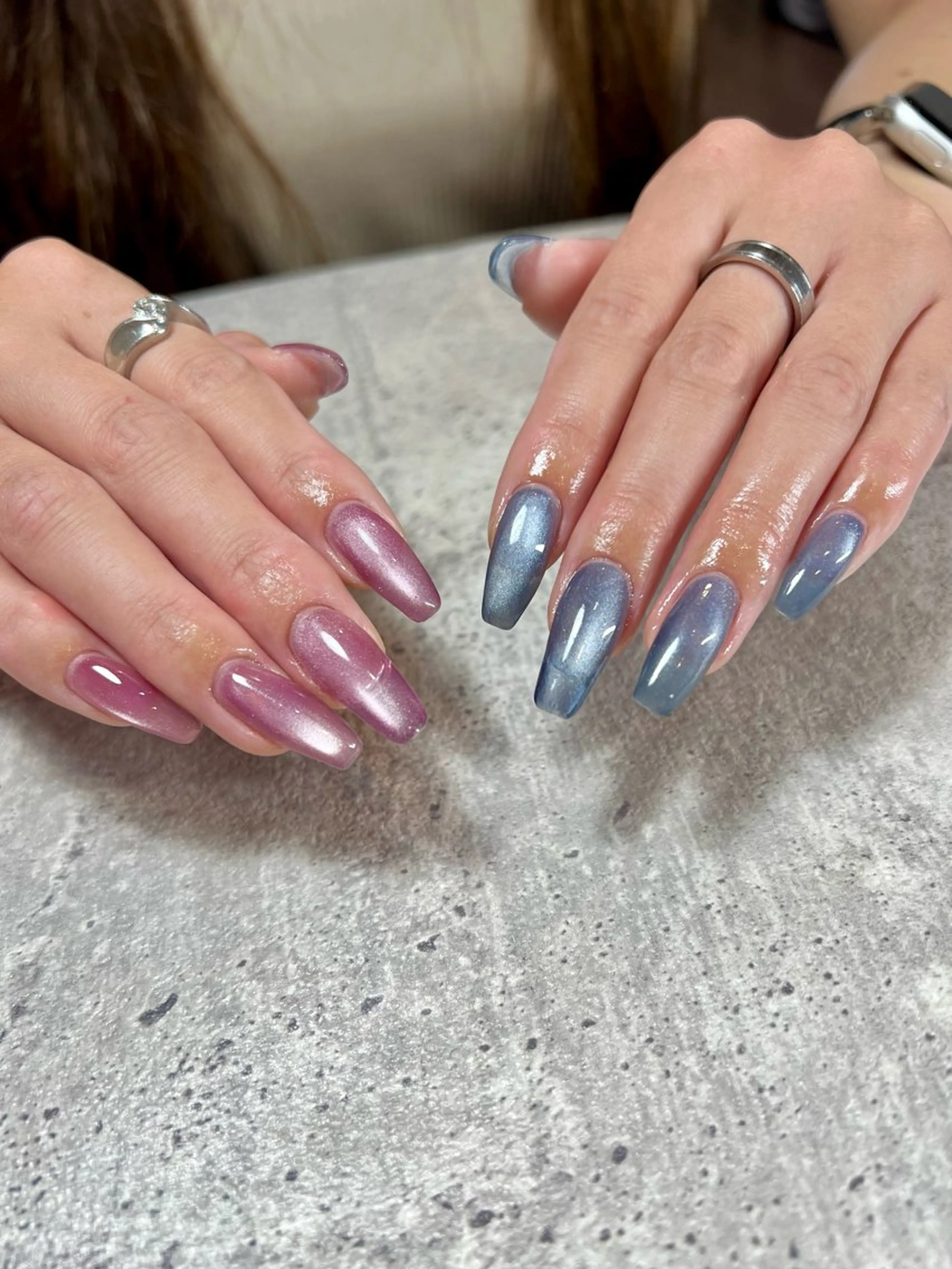 ネイル マグネットネイル nail salon y＋のネイルデザイン