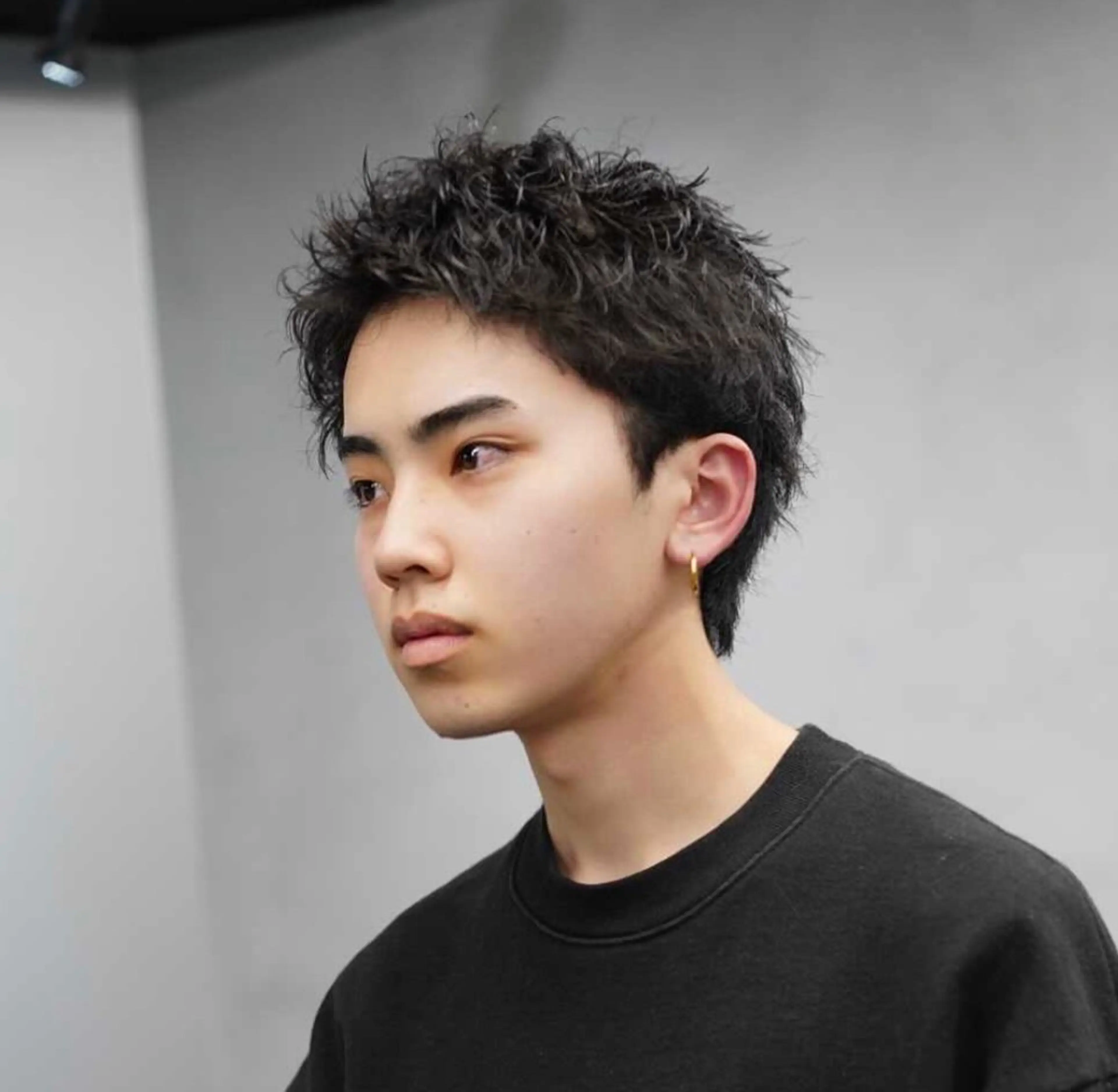 ショート パーマ メンズ メンズパーマ ショートヘア 外ハネヘア 松下 友希 【fifth】のヘアスタイル