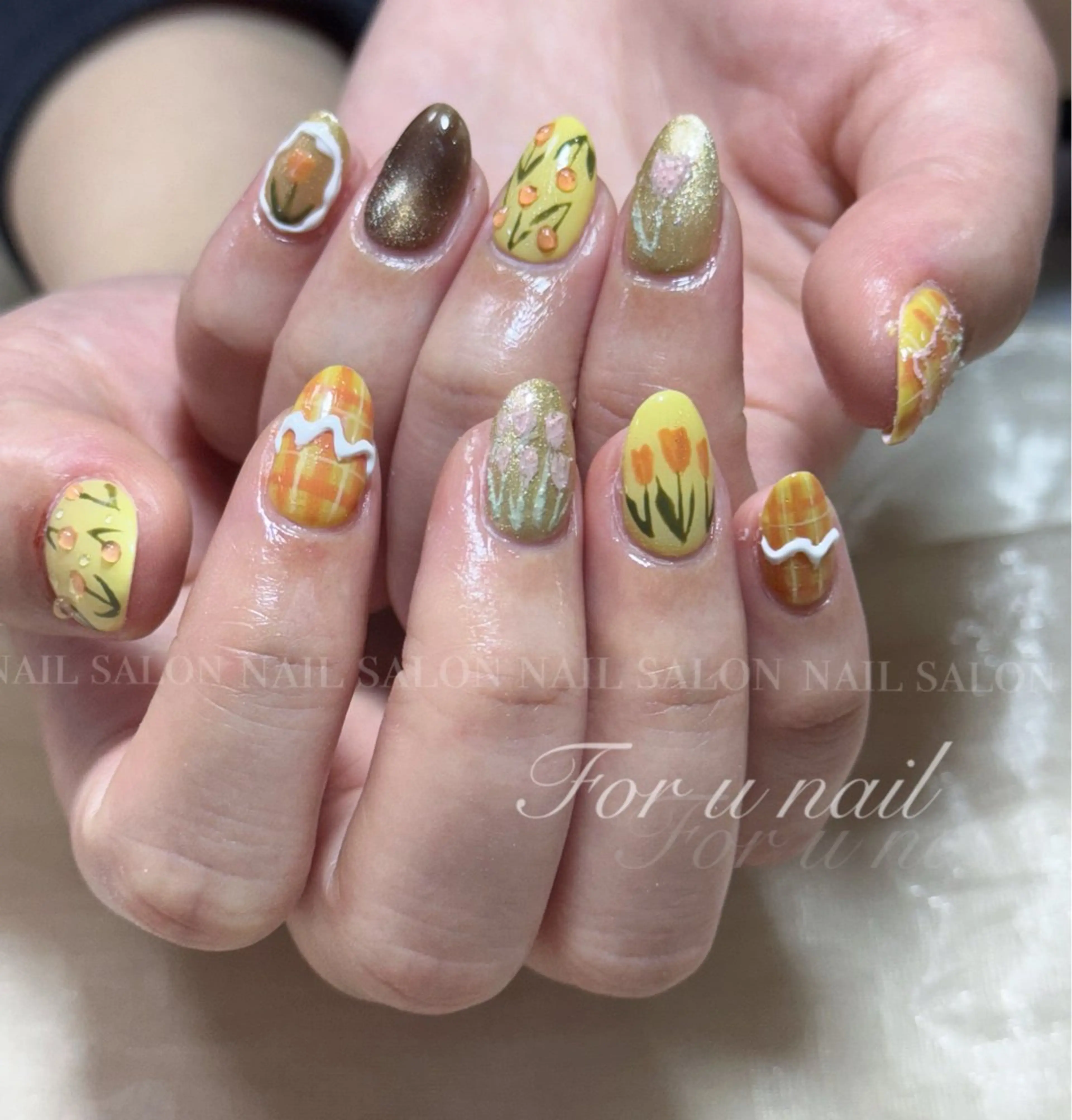 ネイル For  u  nail所属・For u nailのネイルデザイン
