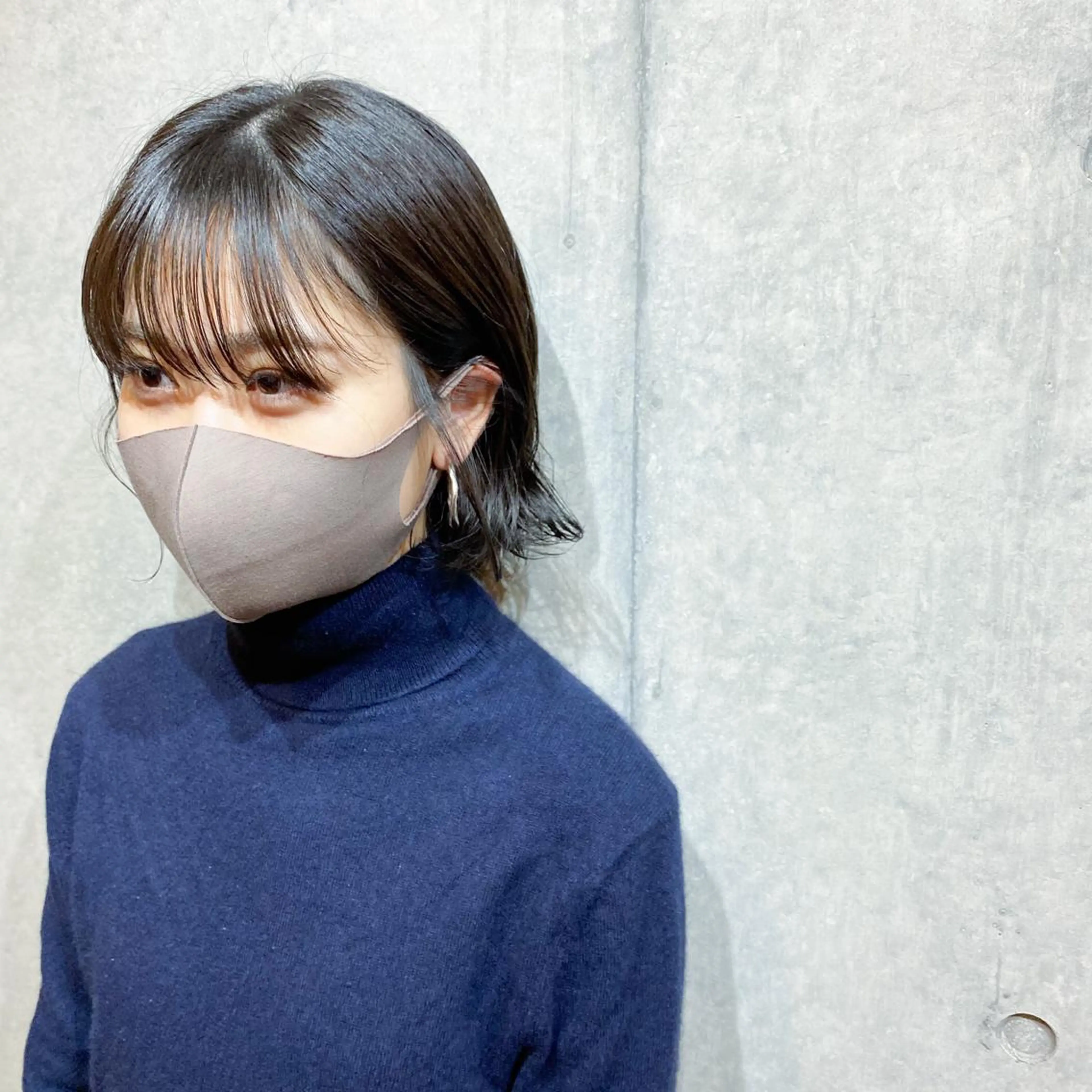 ショート カラー パーマ 艶髪ブリーチ 永井竜也のヘアスタイル
