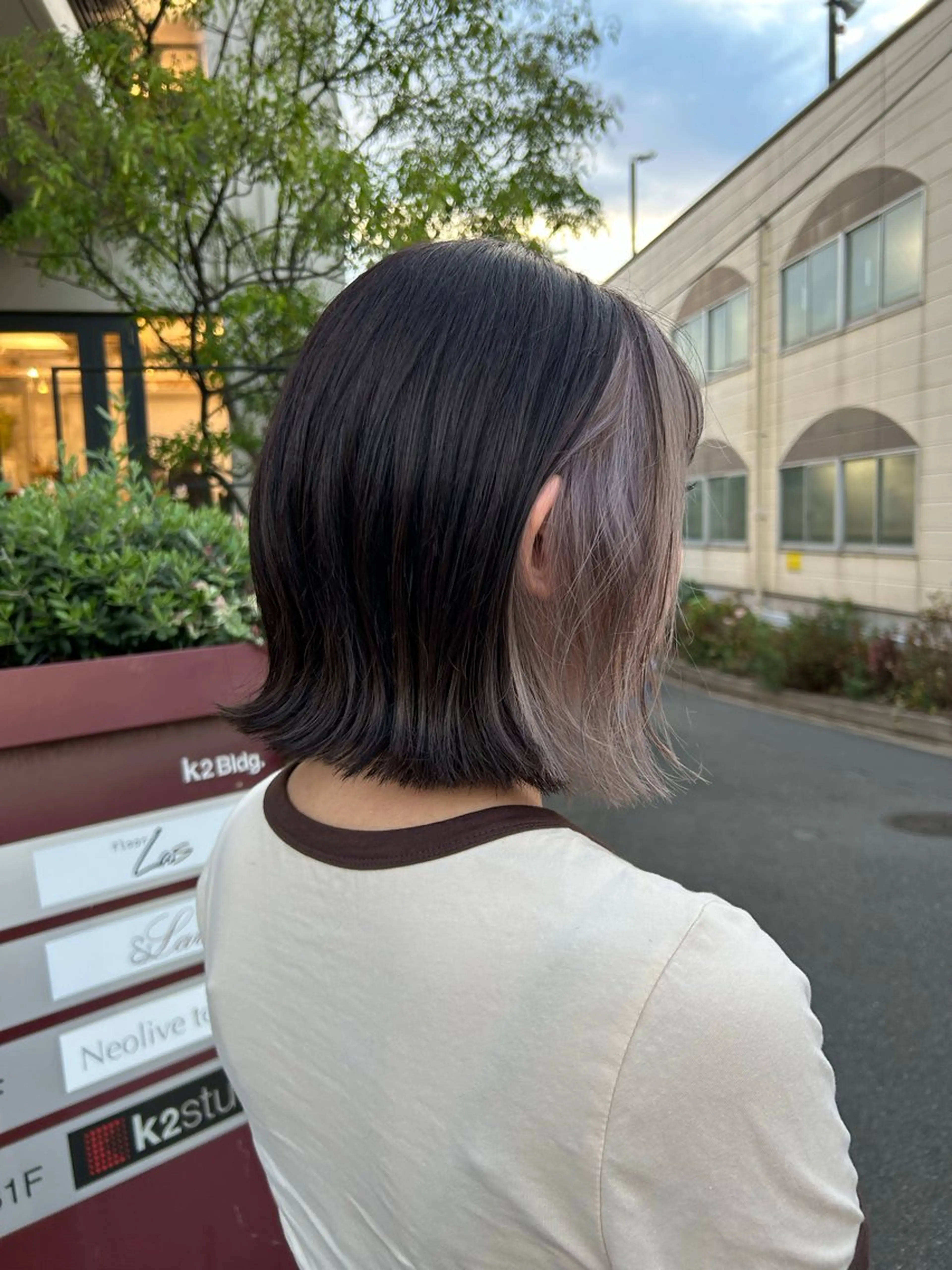 ミディアム カラー ミストバング  フェイスフレーミング ヘアカラー 艶カラー/耳つぼ/ 浴衣着付け/渡辺奈緒のその他イメージ