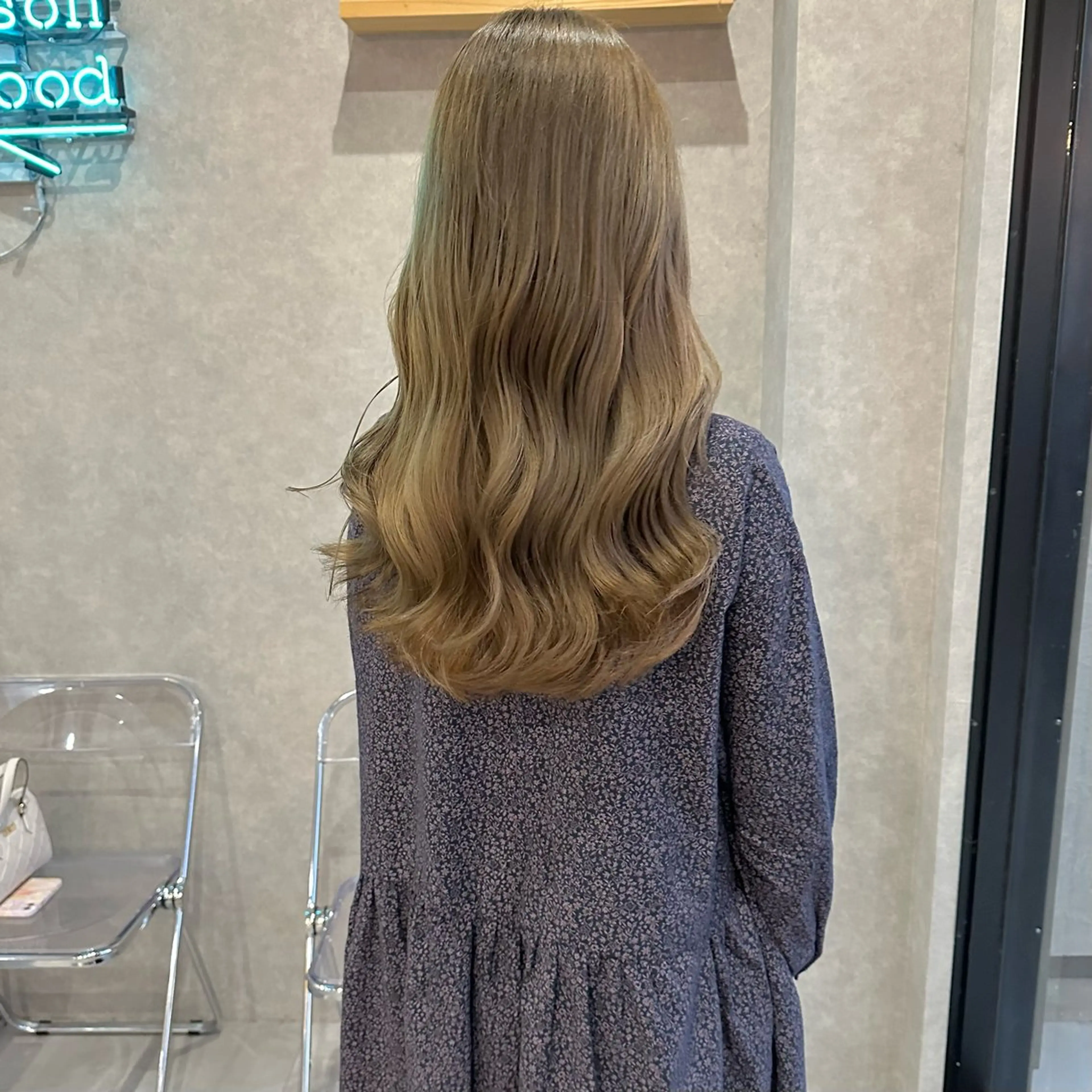 ロング カラー 透明感カラー はちすか るかのヘアスタイル