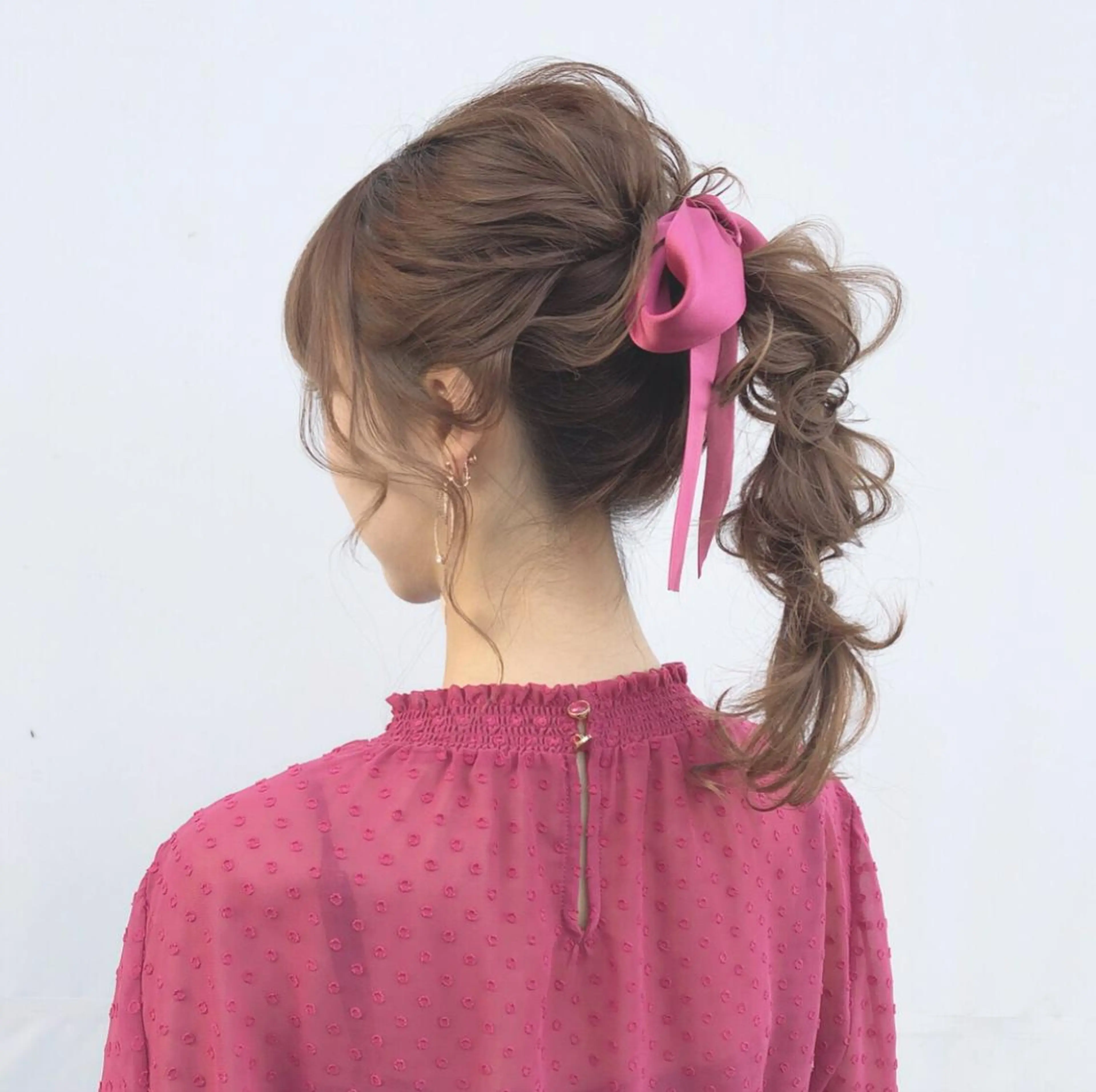 ロング ヘアアレンジ ポニーテール autre所属・大久保 ひでなりのヘアスタイル