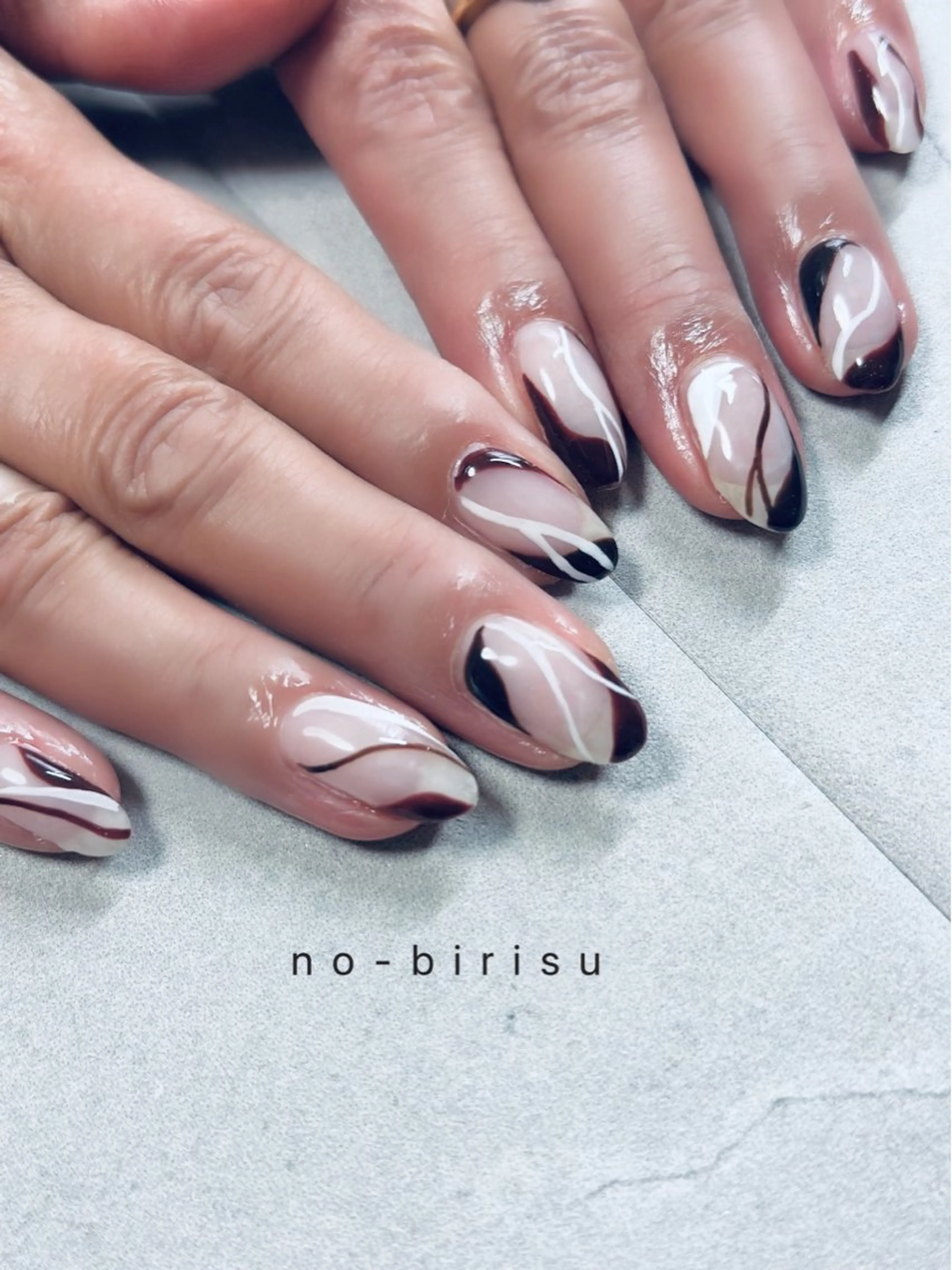 ネイル ハンドネイル no-birisu nailのネイルデザイン