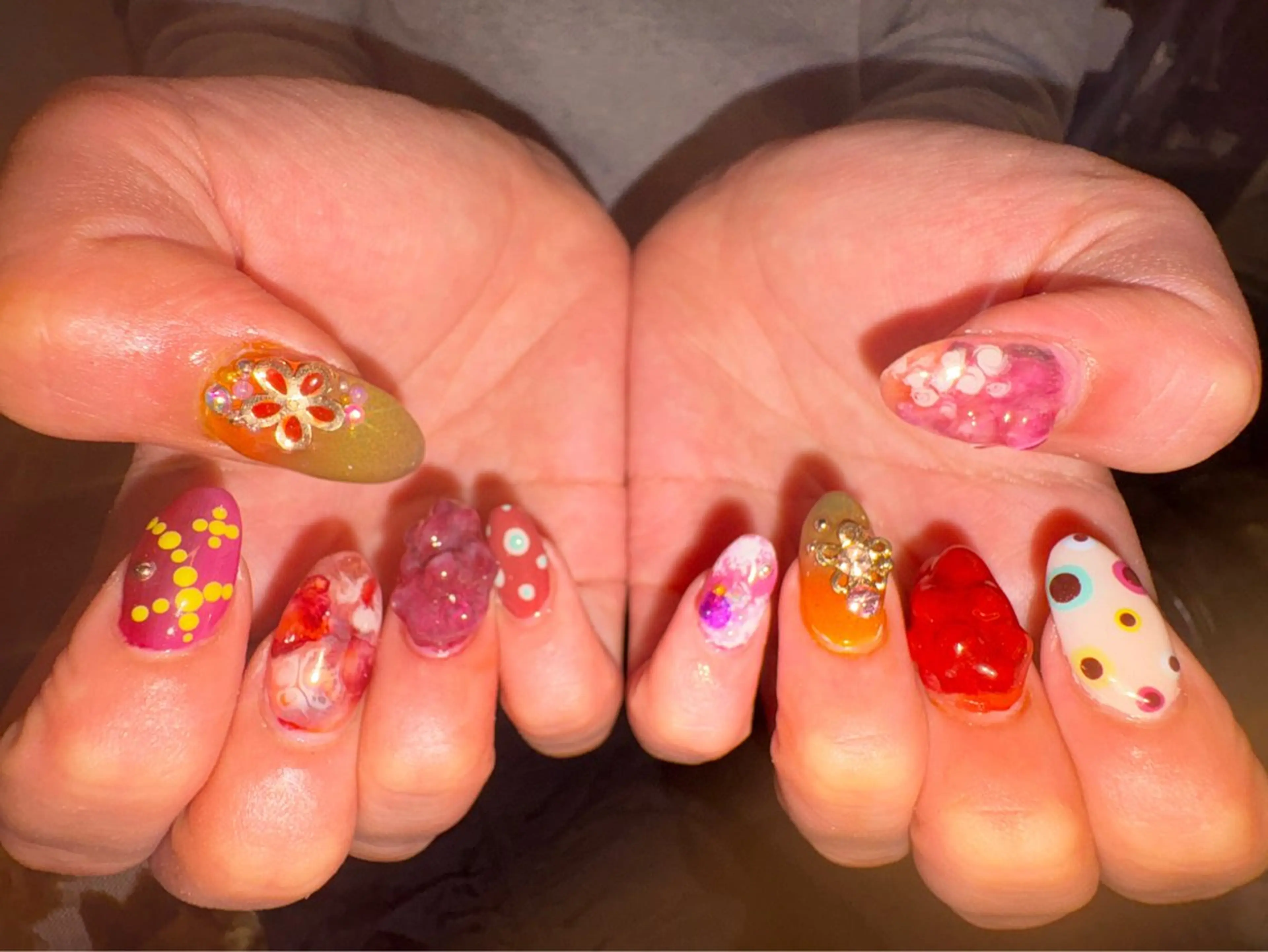 ネイル 爪神所属・＊爪神＊ 珠裕‪ miyuのネイルデザイン