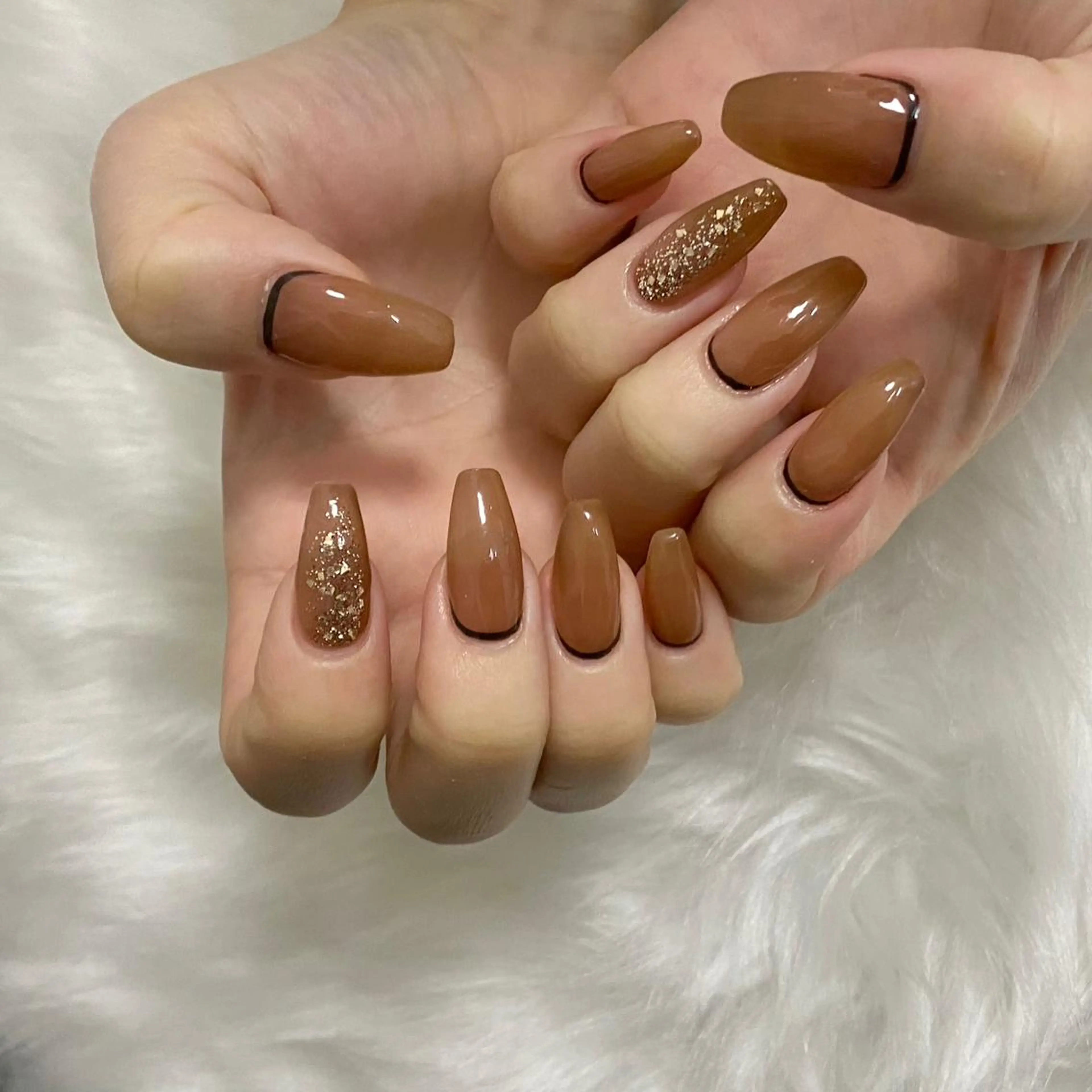 ネイル Ray. ／綺麗目ニュアンスのネイルデザイン