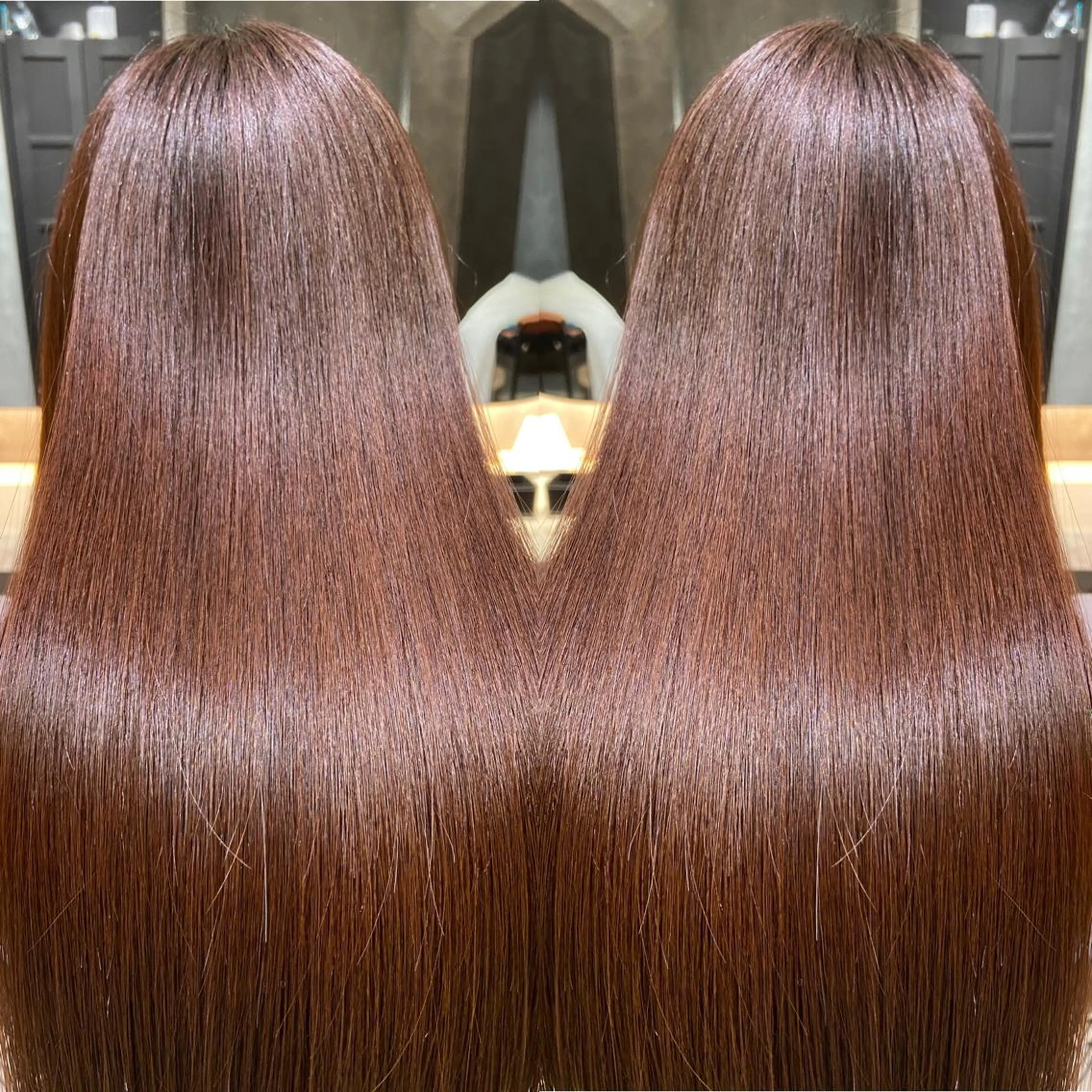 ロング カラー 髪質改善 カット トリートメント ツバサ 髪質改善のヘアスタイル