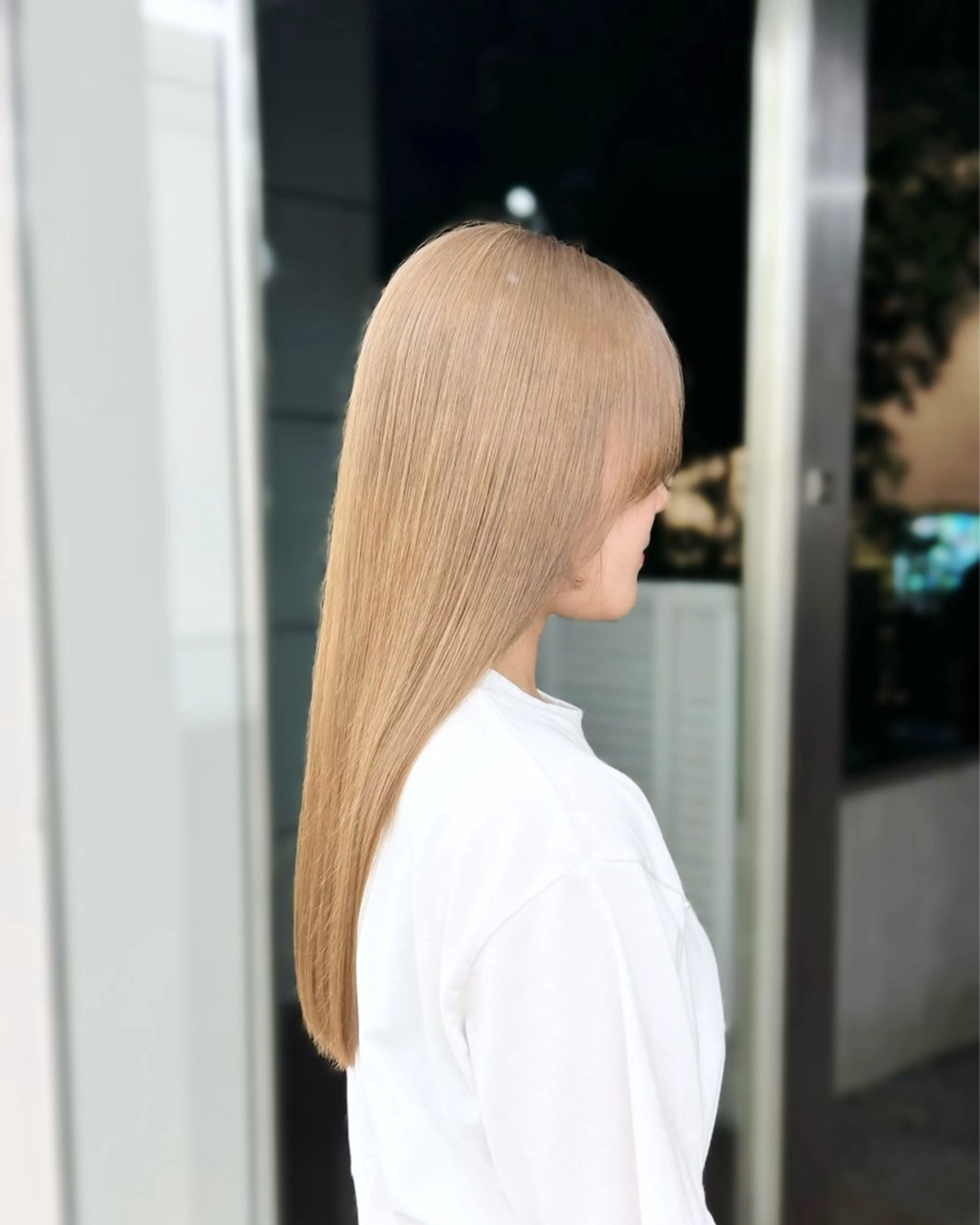 ロング カラー カット ヘアカラー トリートメント 🦋韓国系指名No1 店長/圓山 祐也🦋のヘアスタイル