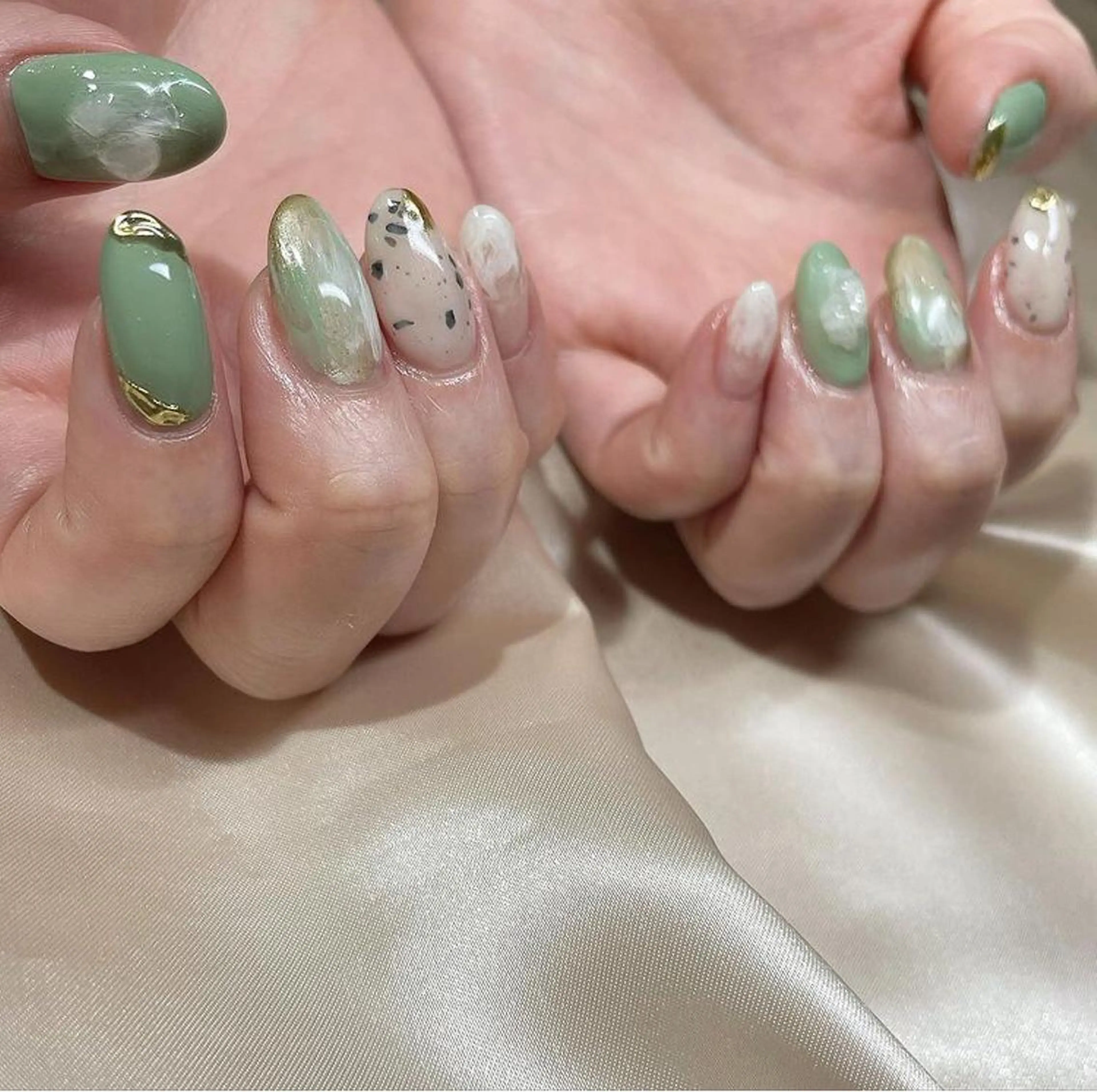 ネイル ﾐﾙﾌｨｰﾕ /Tomoeのネイルデザイン