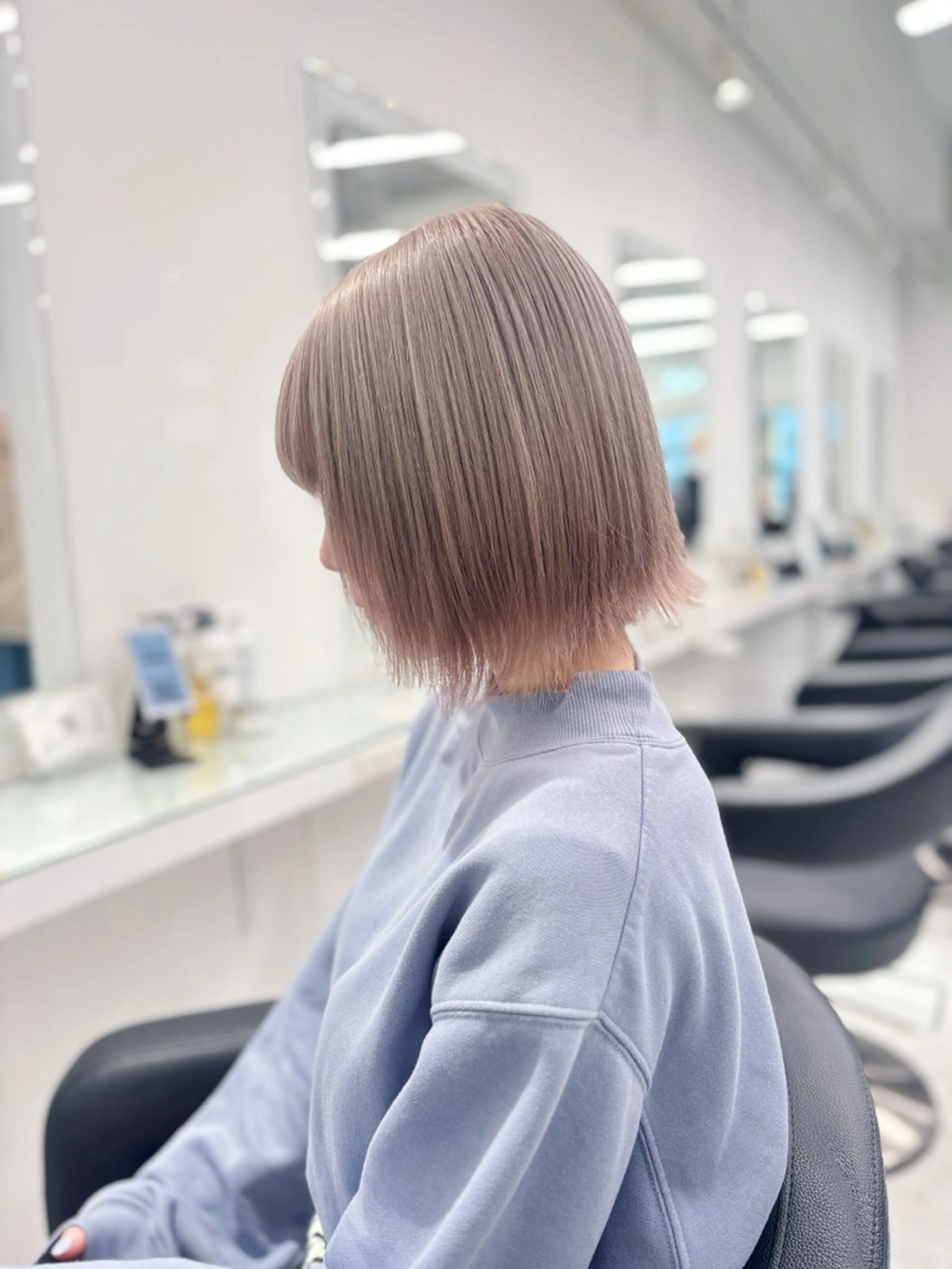 ロング カラー ヘアカラー トリートメント 💖ミルクティー💖 あかり💖のヘアスタイル