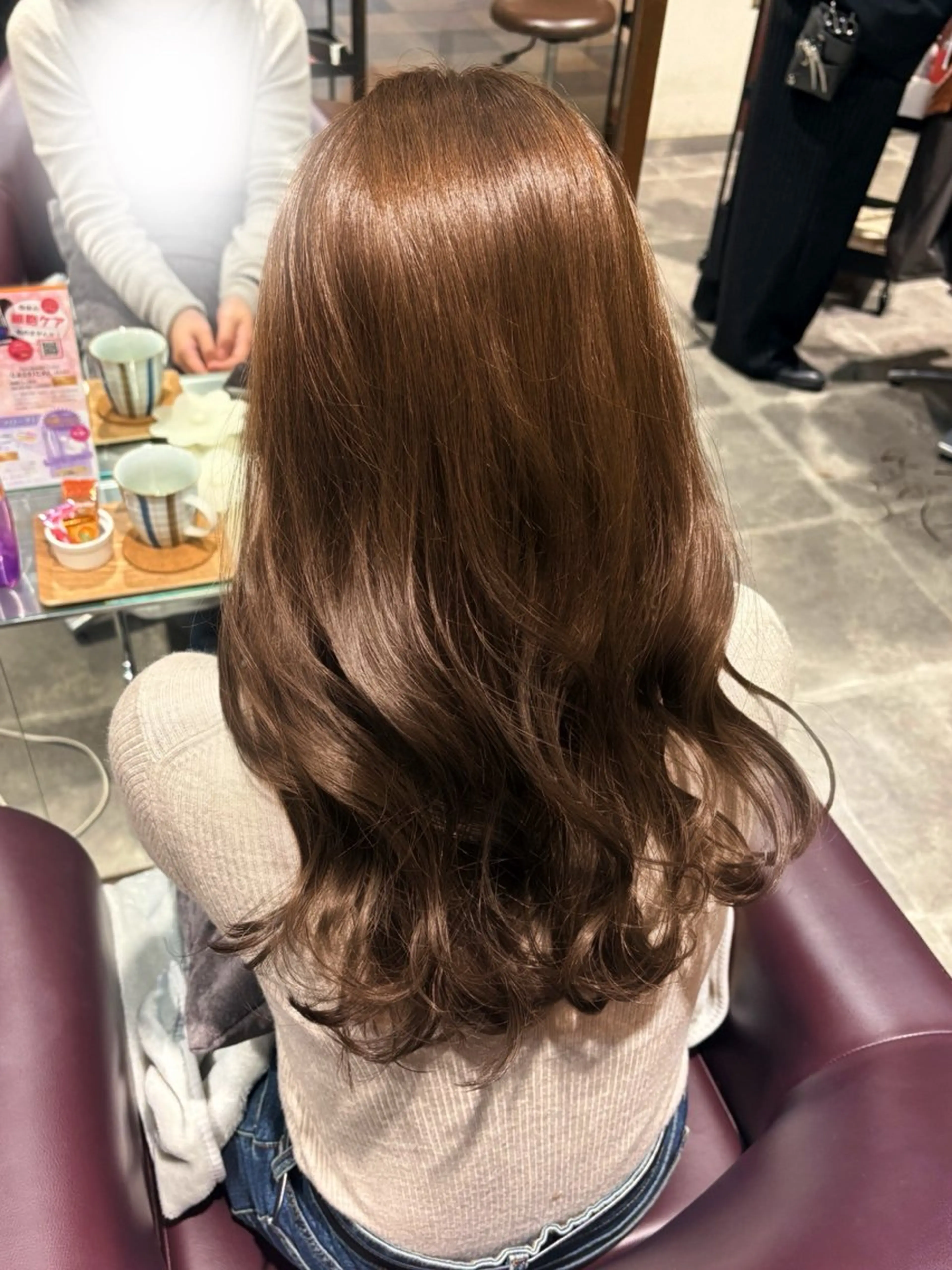 ミディアム カラー 髪質改善 ヘアカラー LaBless あべのキューズモール所属・ヘアセット/艶カラー /まつげパーマ/りおのマツエク・マツパデザイン