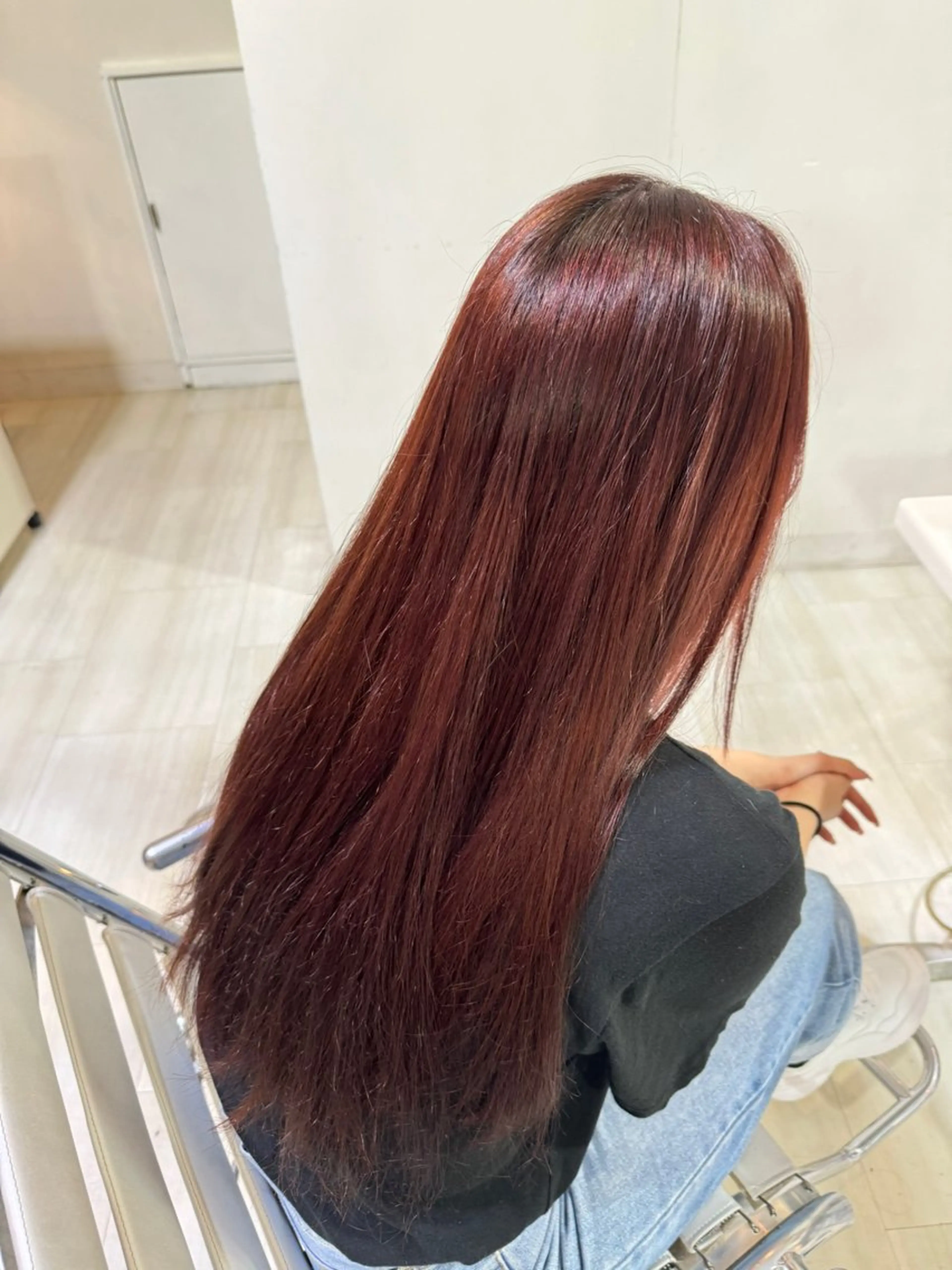 ロング カラー ヘアカラー fifth 児玉達哉 当日予約🙆のヘアスタイル