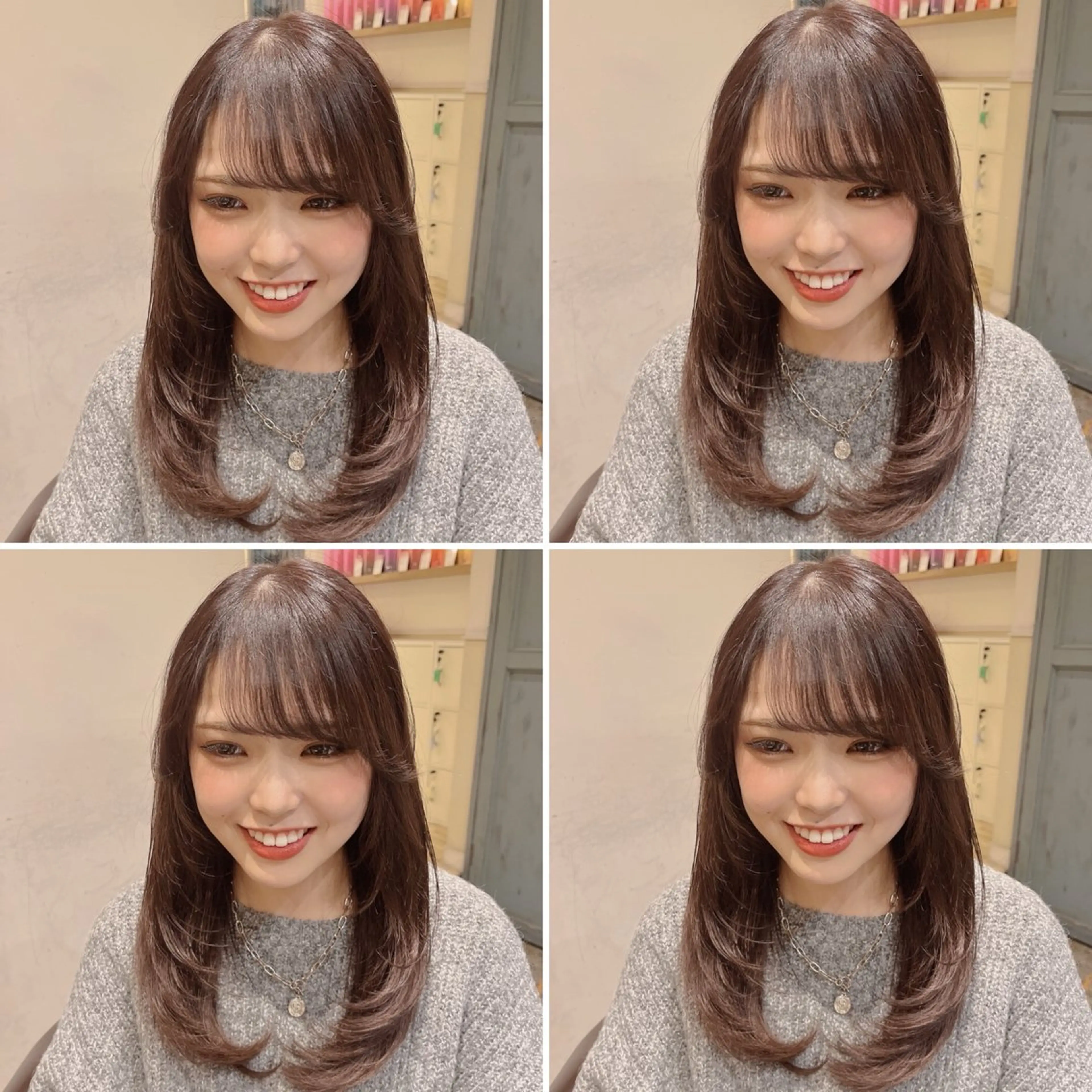 ロング カラー カット ヘアカラー トリートメント ヘアセット 髪質改善・韓国ヘア特 化💎店長望月のヘアスタイル