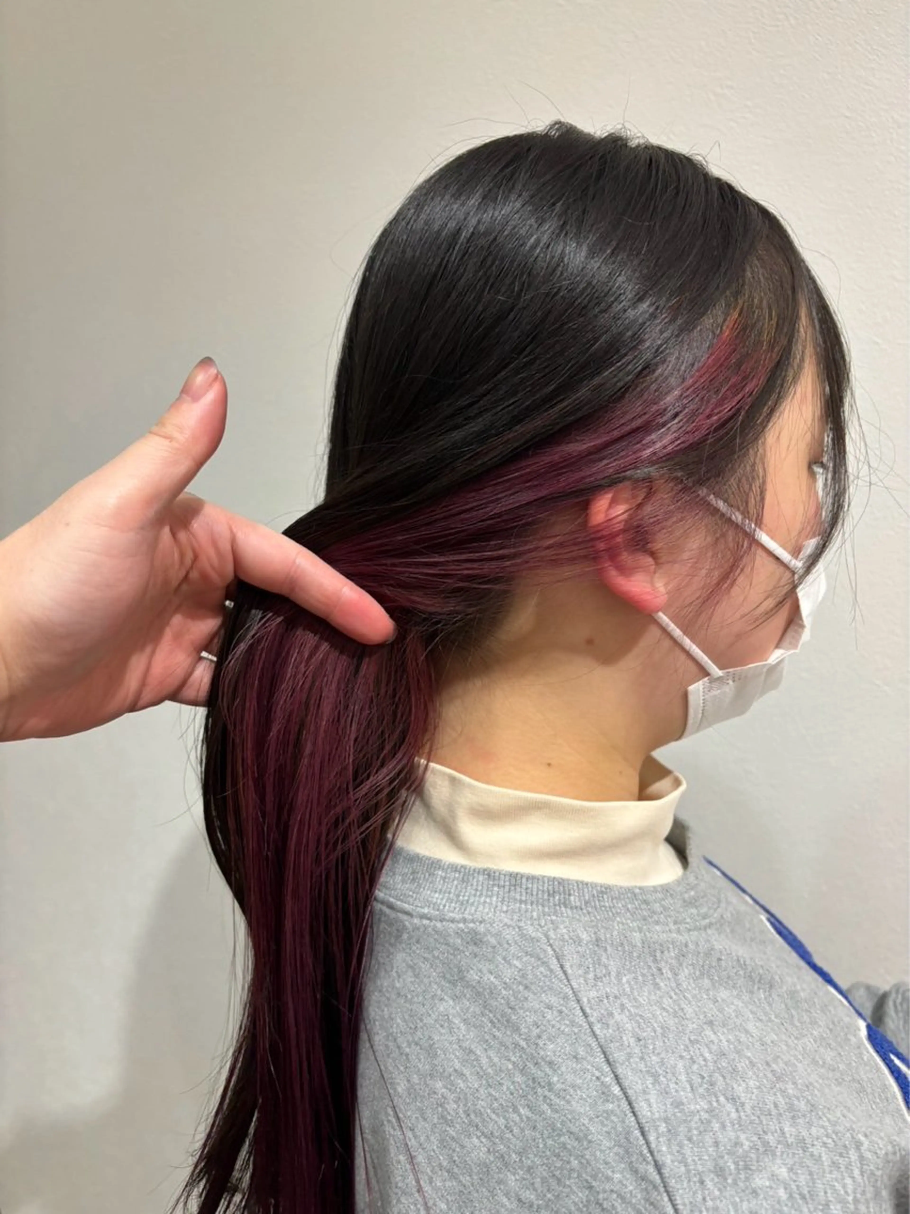 ロング カラー インナーカラー カット ヘアカラー Re : Shinmaのヘアスタイル