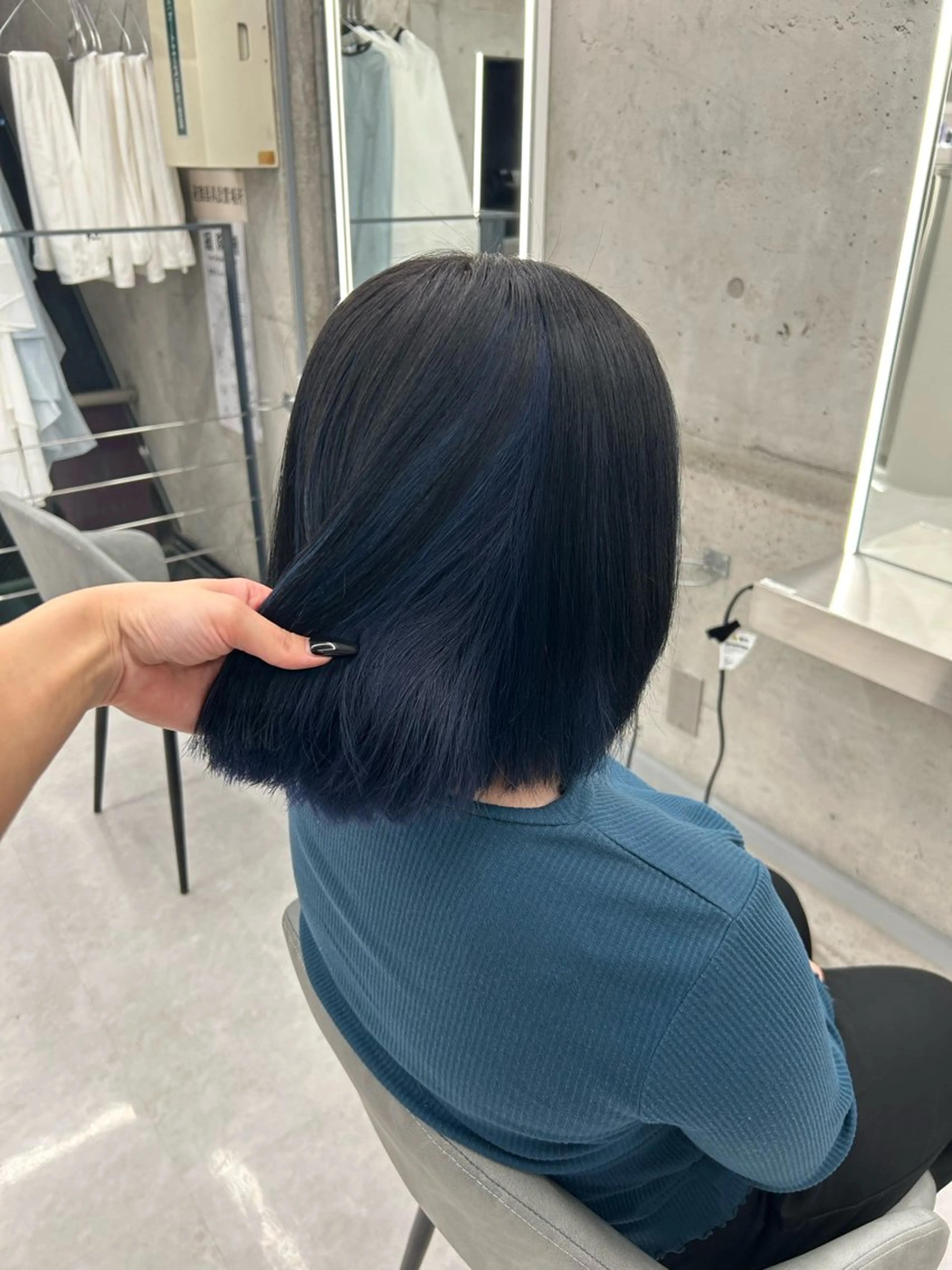 ミディアム ヘアカラー カラー/エクステ 🤍ルナのヘアスタイル