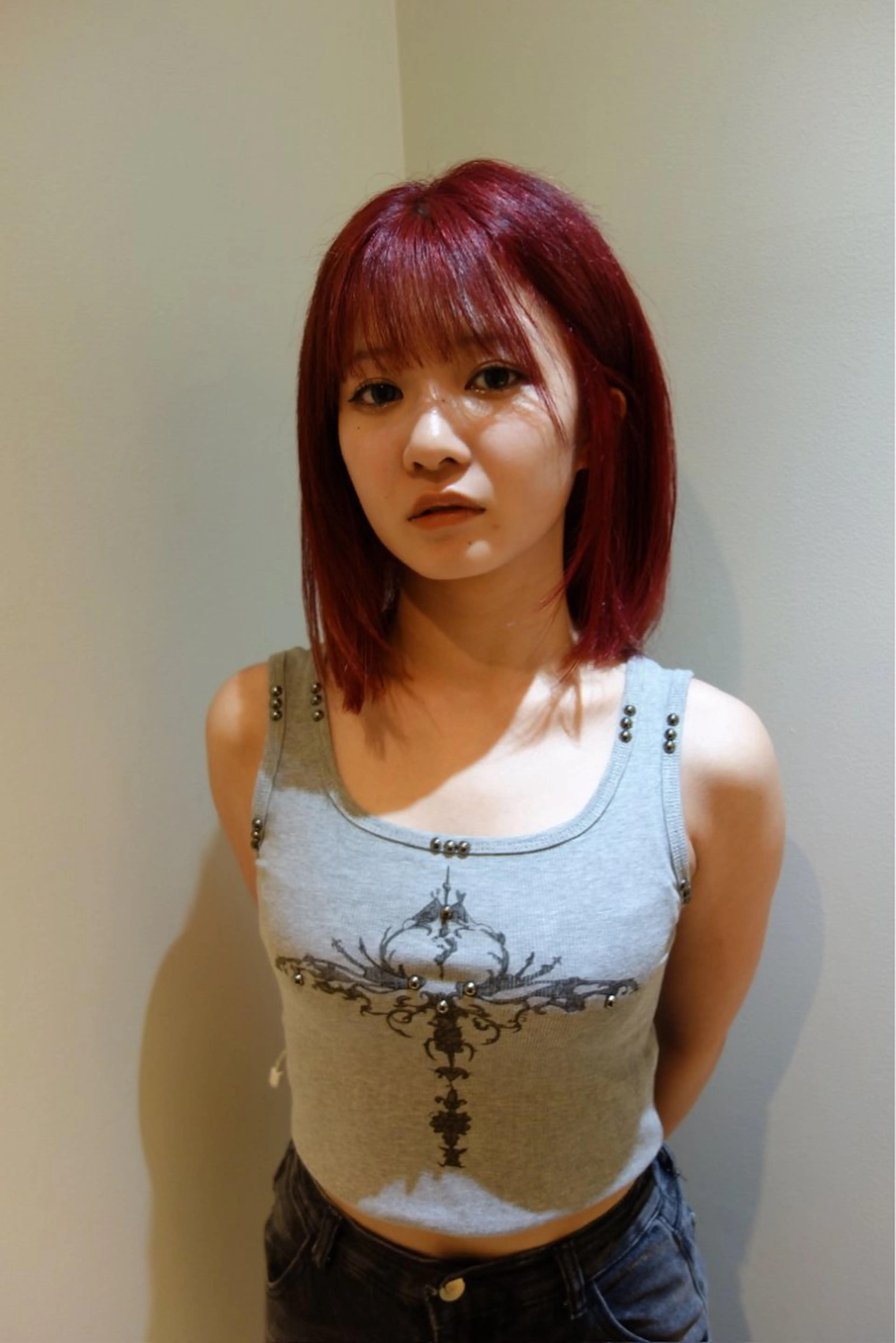 ミディアム OASIS表参道所属・OASIS 表参道 ミカド サトル△のヘアスタイル