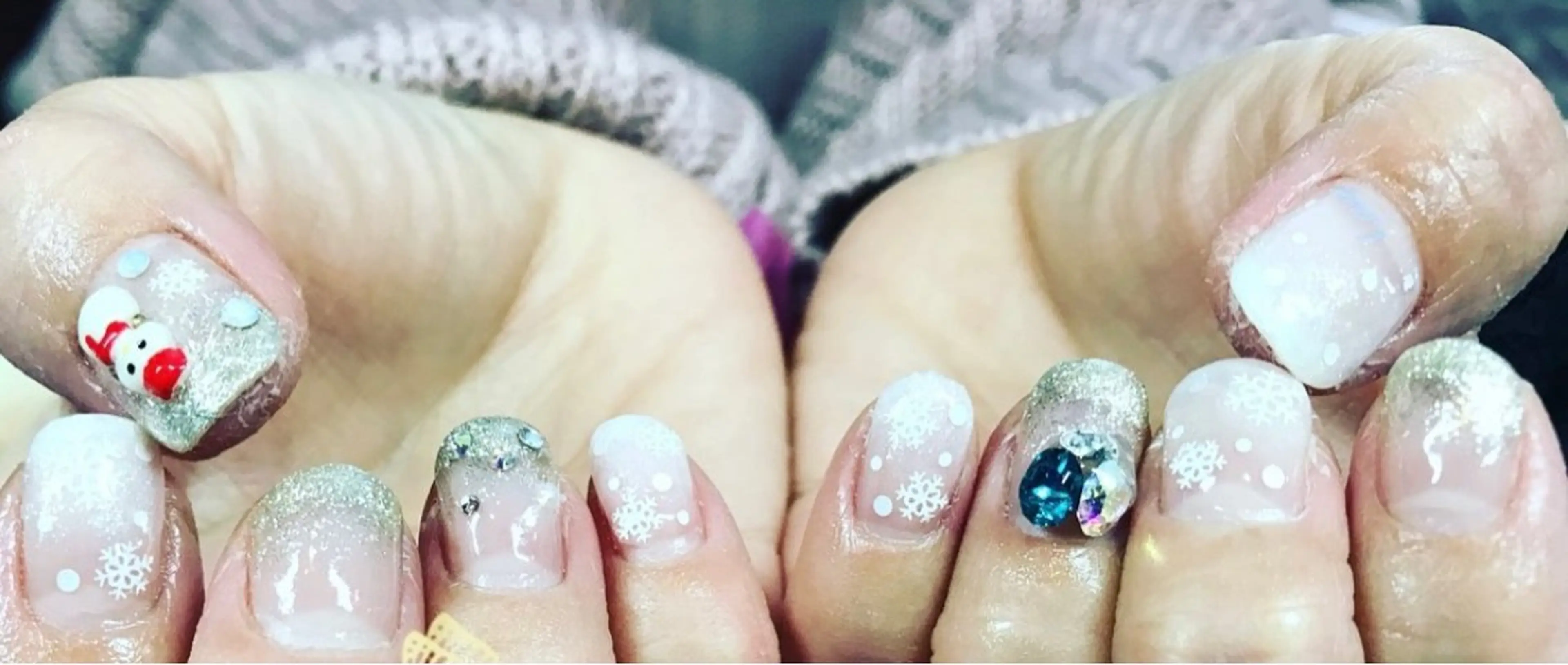ネイル 冬ネイル eyenailist NANAのネイルデザイン