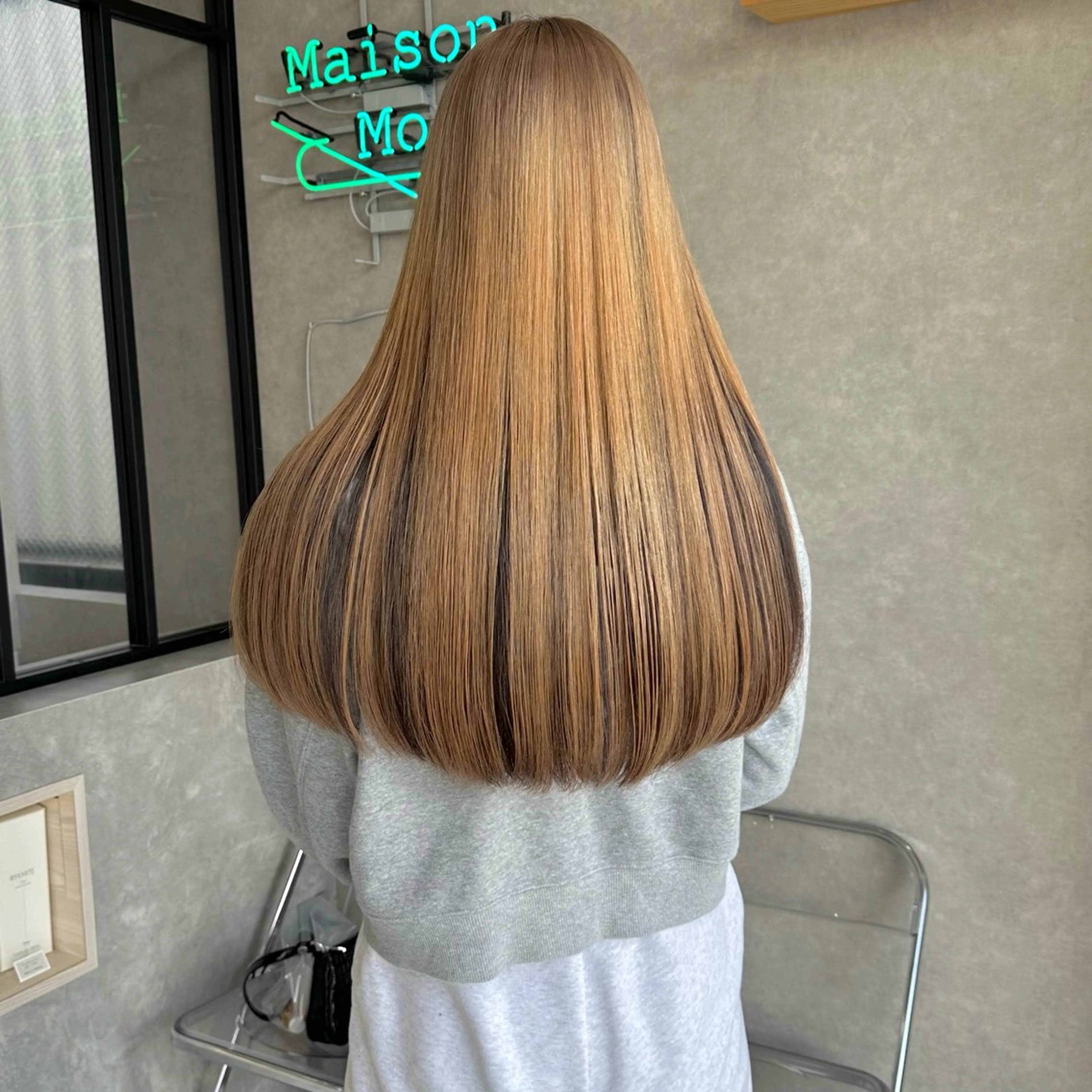 ロング カラー ヘアカラー はちすか るかのヘアスタイル