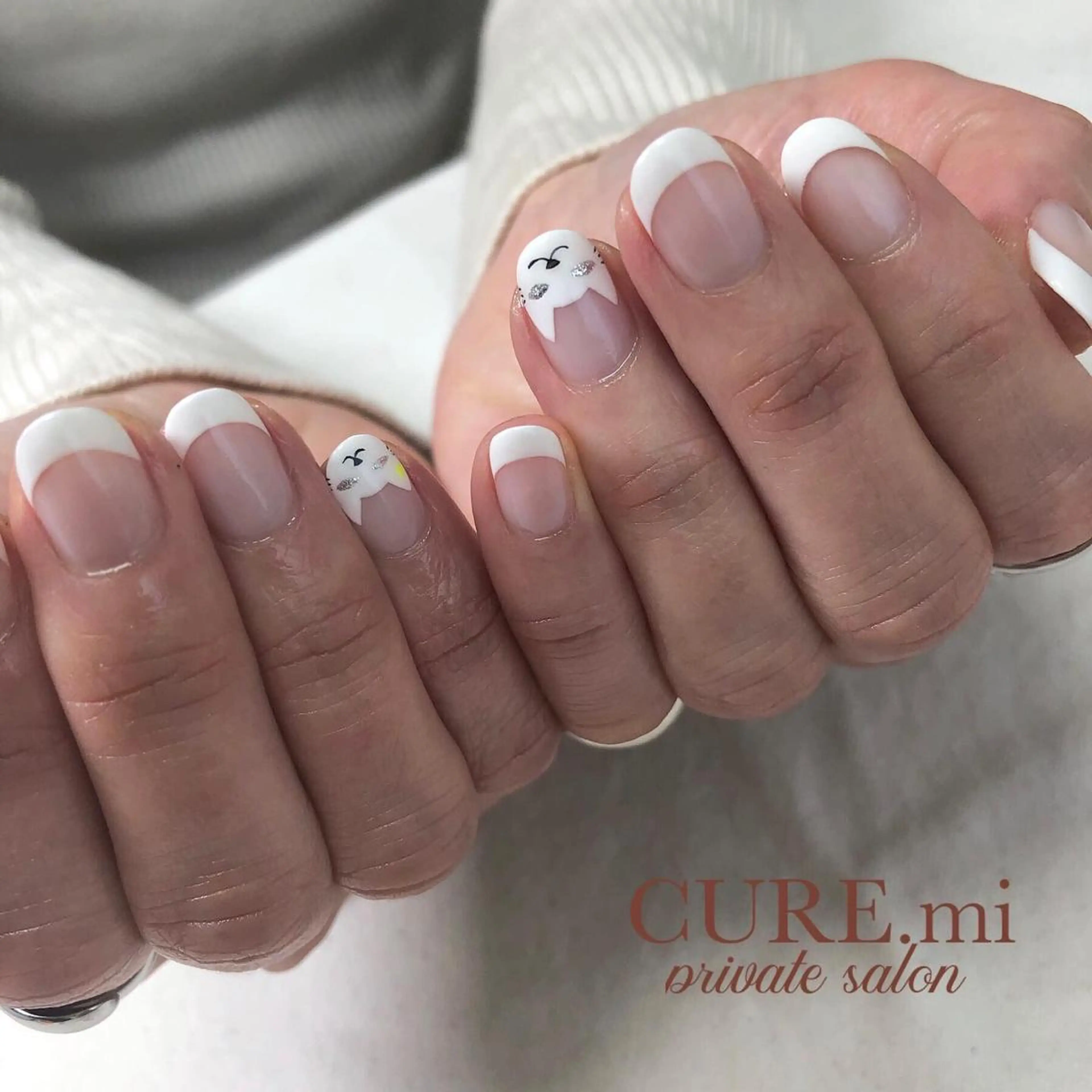 ネイル フレンチネイル ハンドネイル ハンドケア 伊藤 美香のその他イメージ