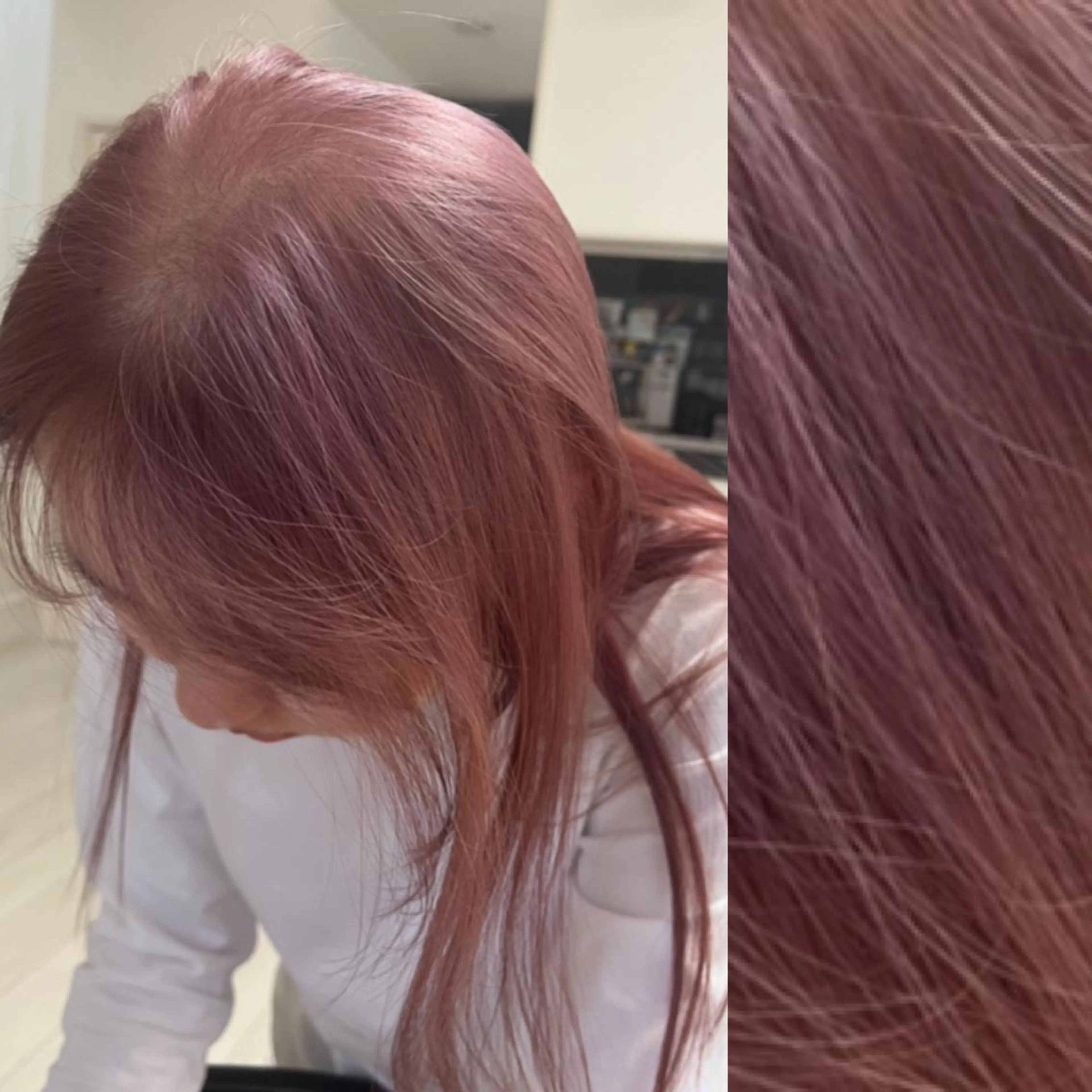 ロング カラー ヘアアレンジ ベージュカラー ブリーチ ブラウンカラー ケアブリーチ カシス 《暖色カラー特化》 ◎RUKI.のヘアスタイル