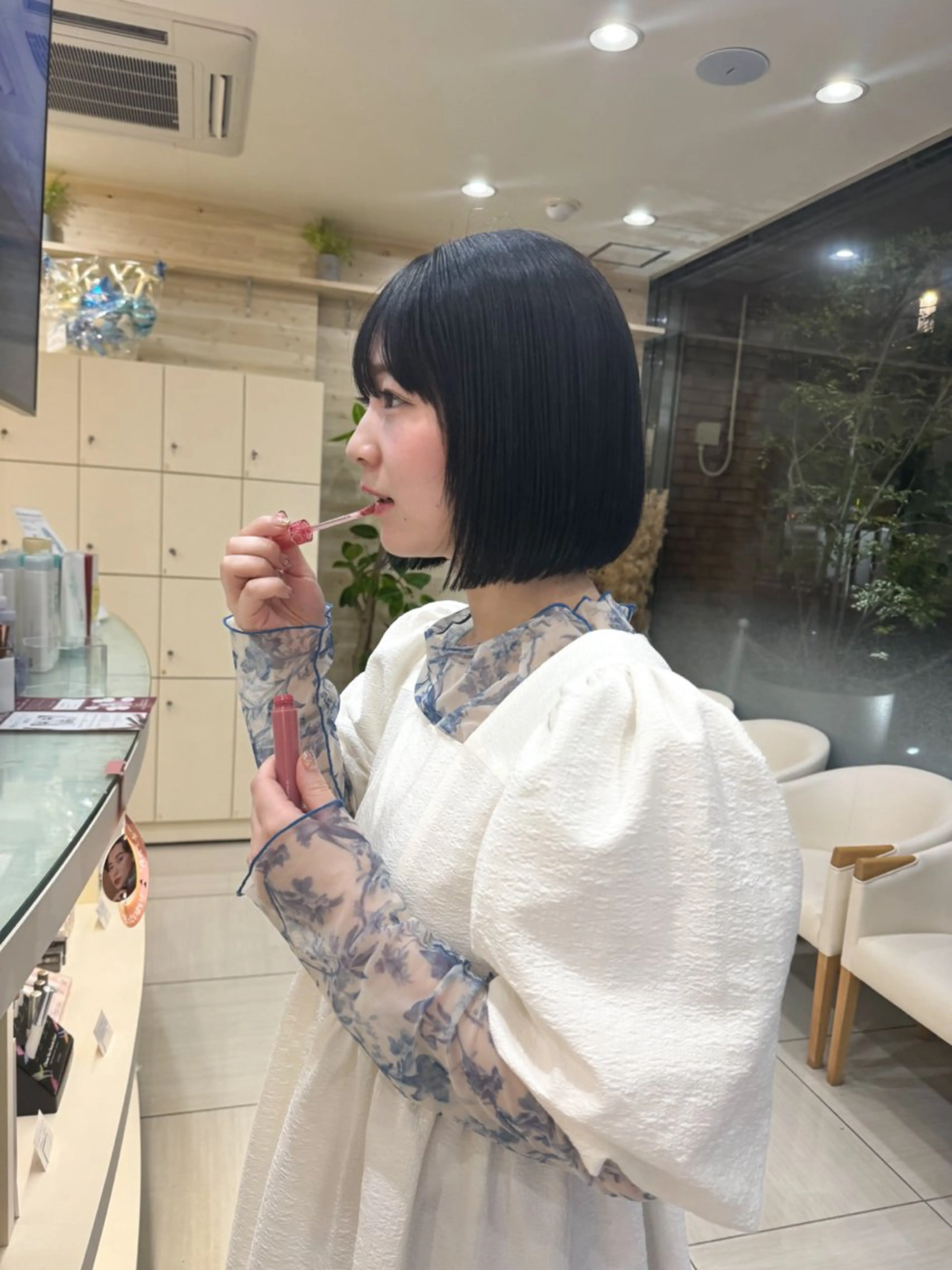 ショート カラー ボブ ヘアカラー トリートメント Seeknext // Rukaのヘアスタイル