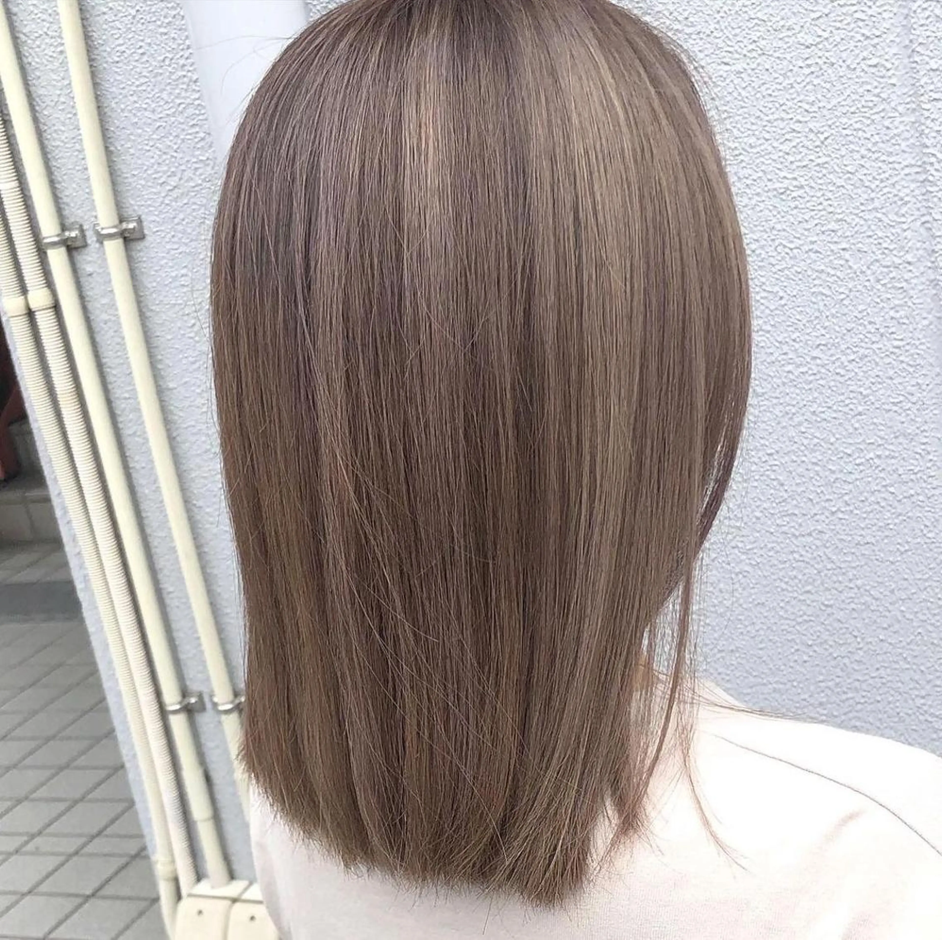 ミディアム 髪質改善 Noe心斎橋店のヘアスタイル