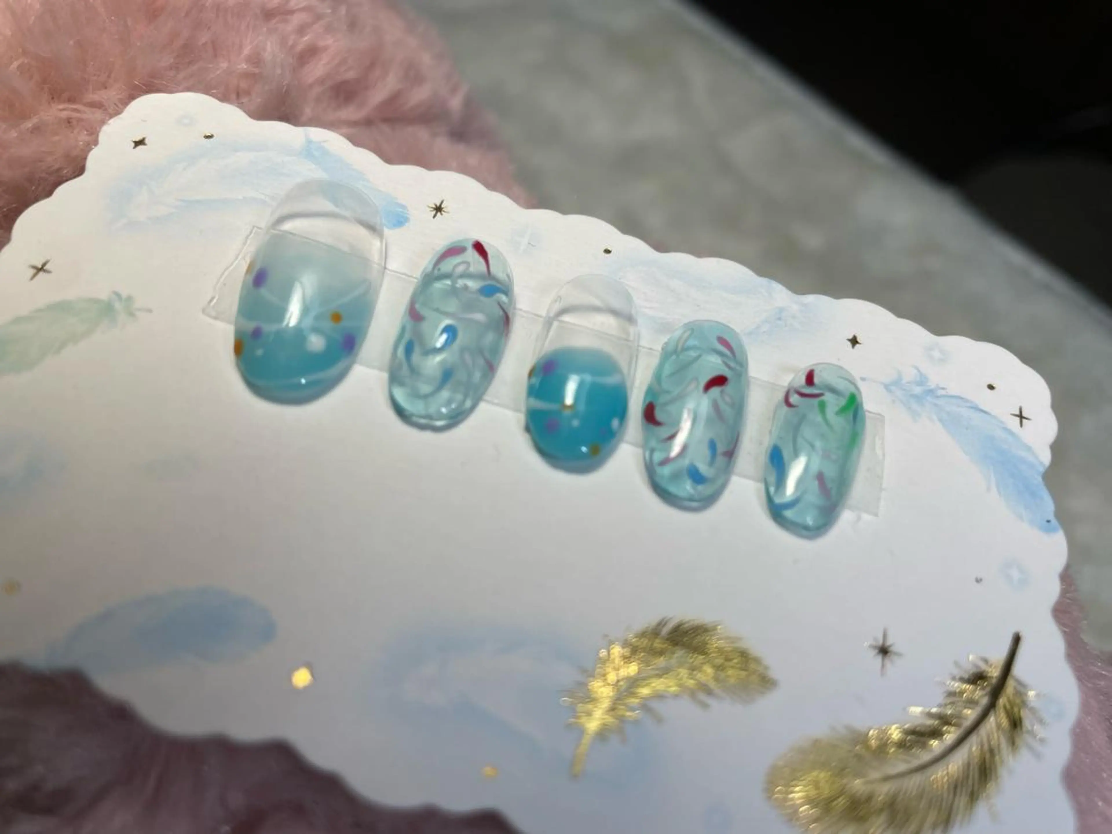 ネイル ヨーヨーネイル Sympa♡ SARINAのネイルデザイン