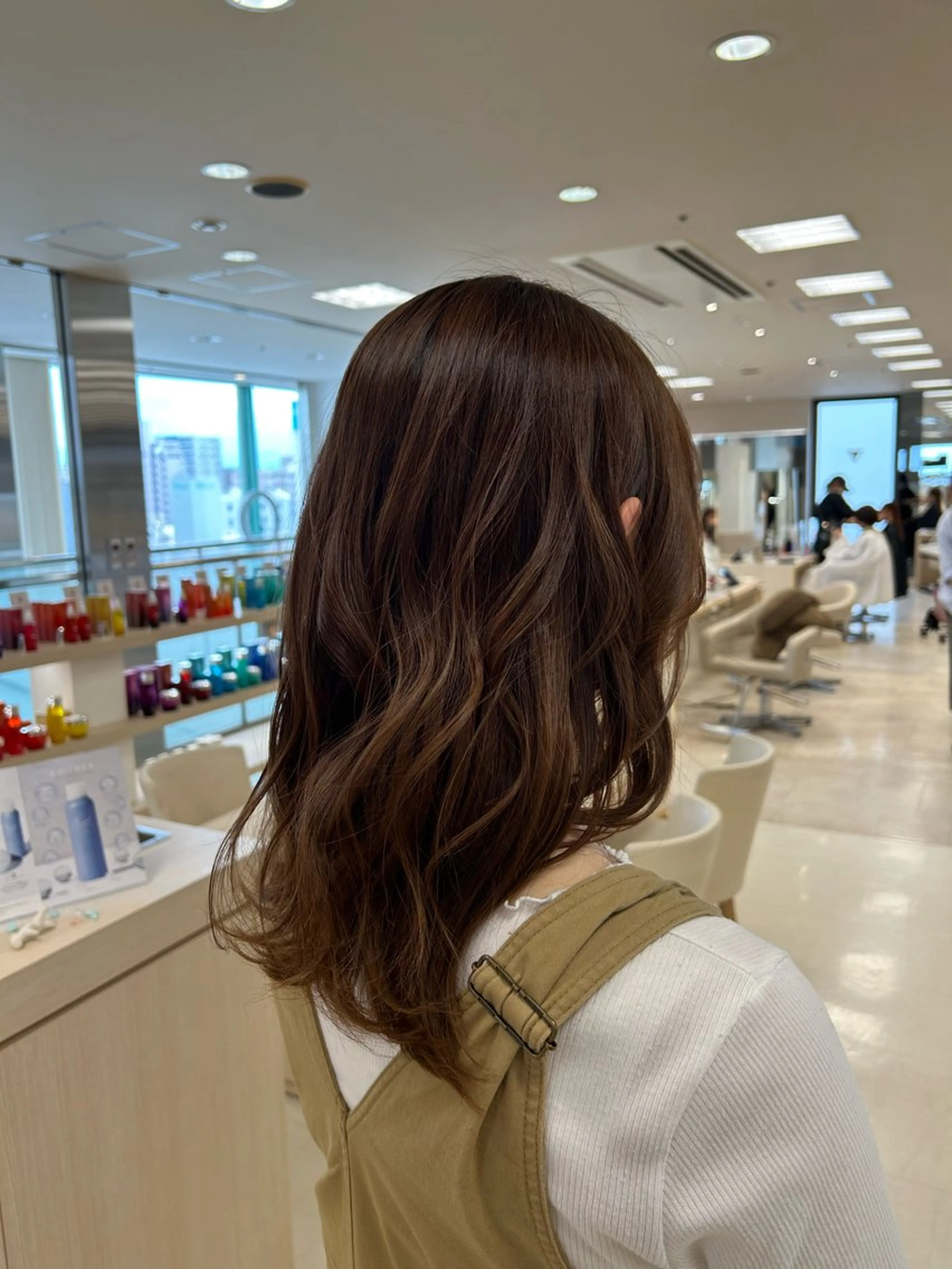 カラー ヘアカラー 💜暖色系カラー/ ブリーチカラー💜のヘアスタイル