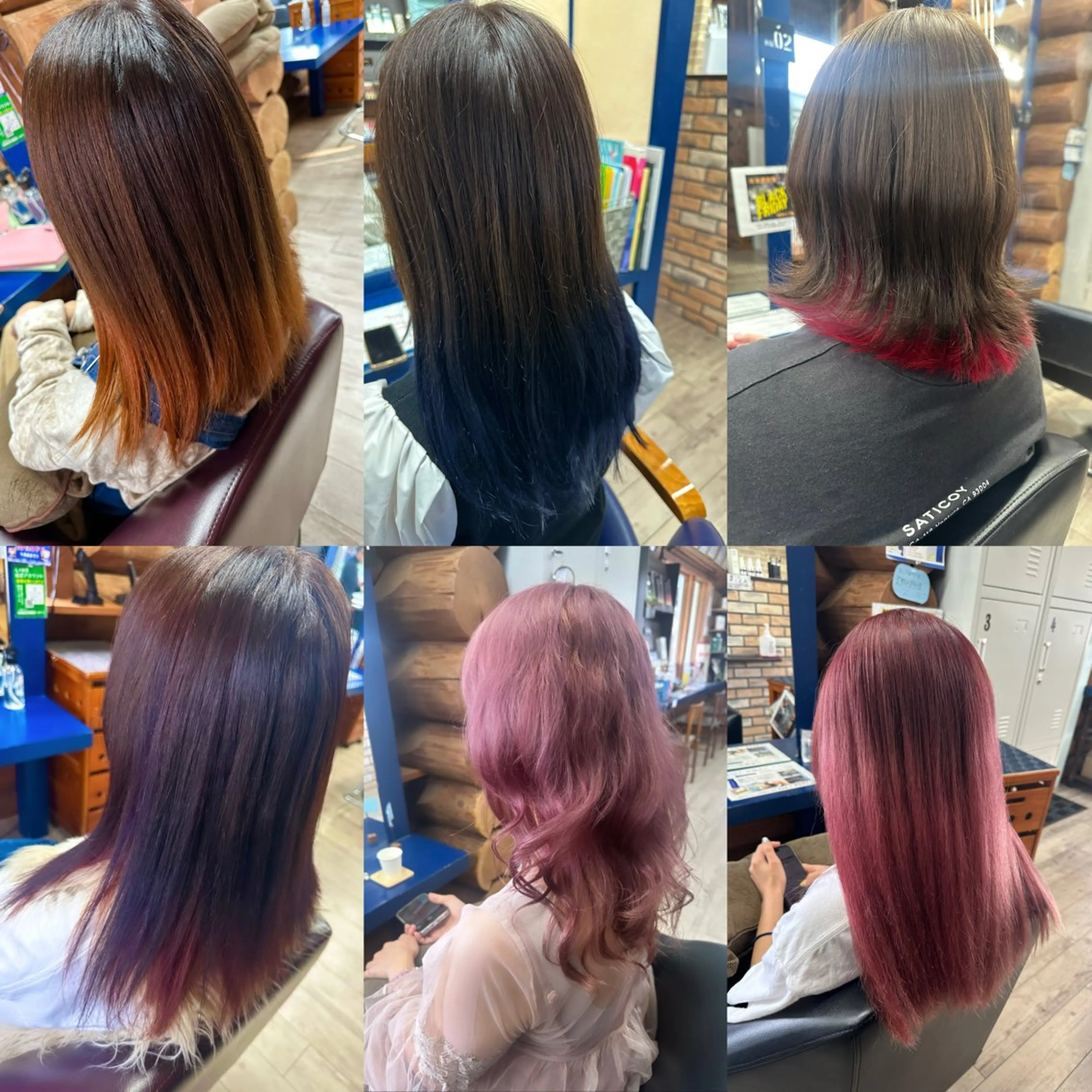 カラー ヘアカラー トリートメント 綿松 彩乃のヘアスタイル