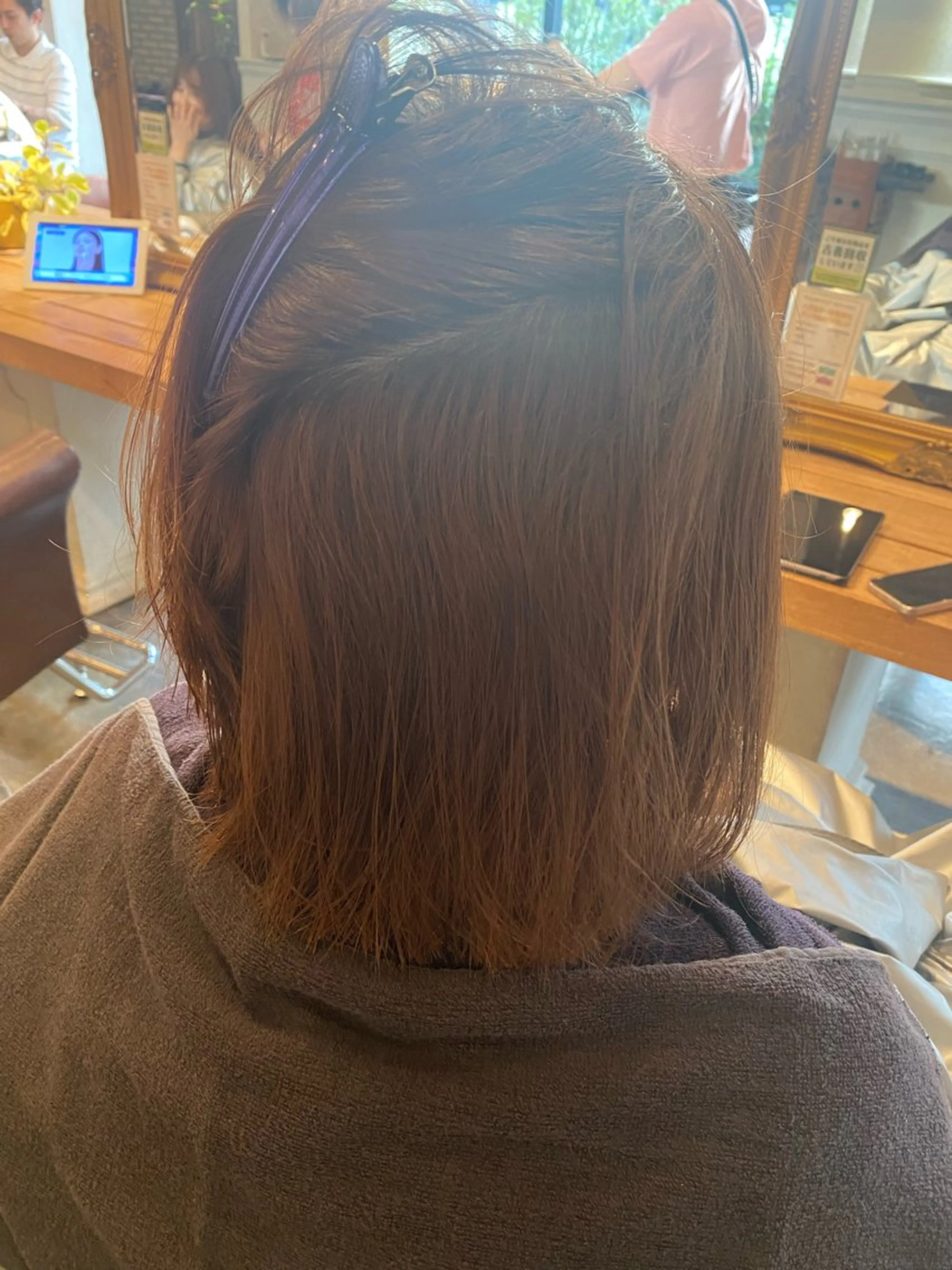 ショート パーマ カット 縮毛矯正 トリートメント 髪質改善 カット/soyaのヘアスタイル