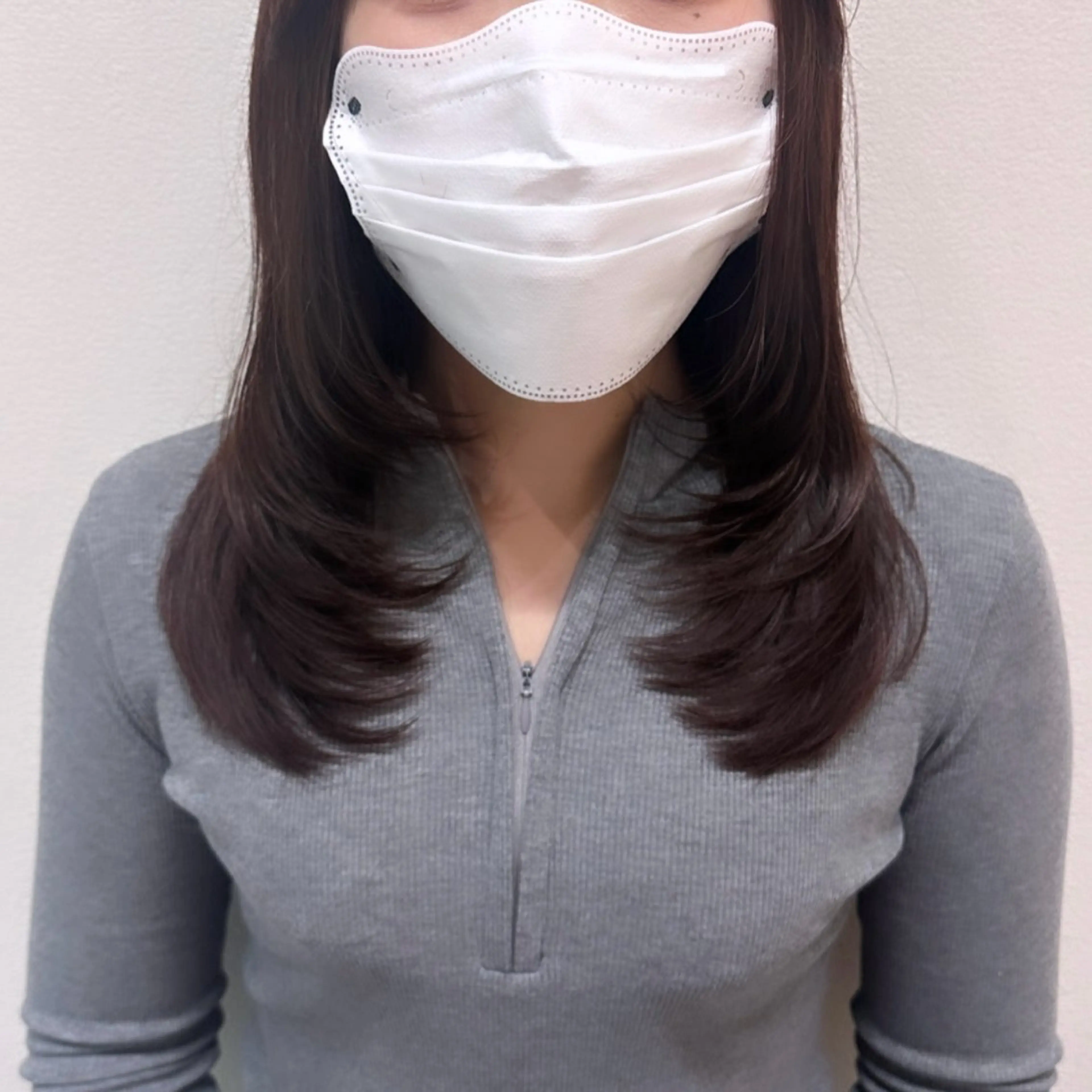 セミロング カラー ヘアアレンジ レイヤーカット 🇰🇷韓国スタイル レイヤー/ayanaのヘアスタイル