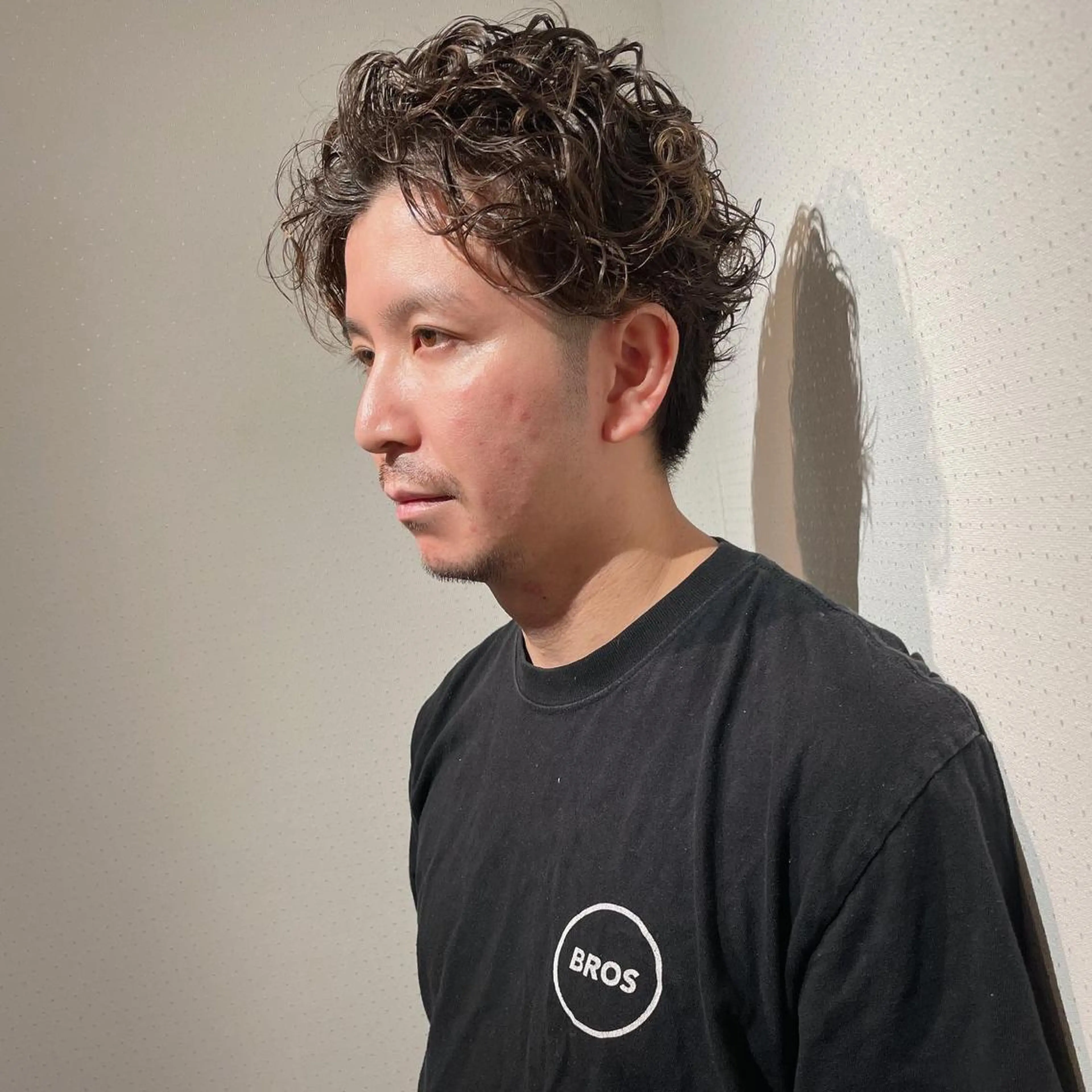 ショート カラー パーマ メンズ Roijir所属・roijir ロイジーのヘアスタイル