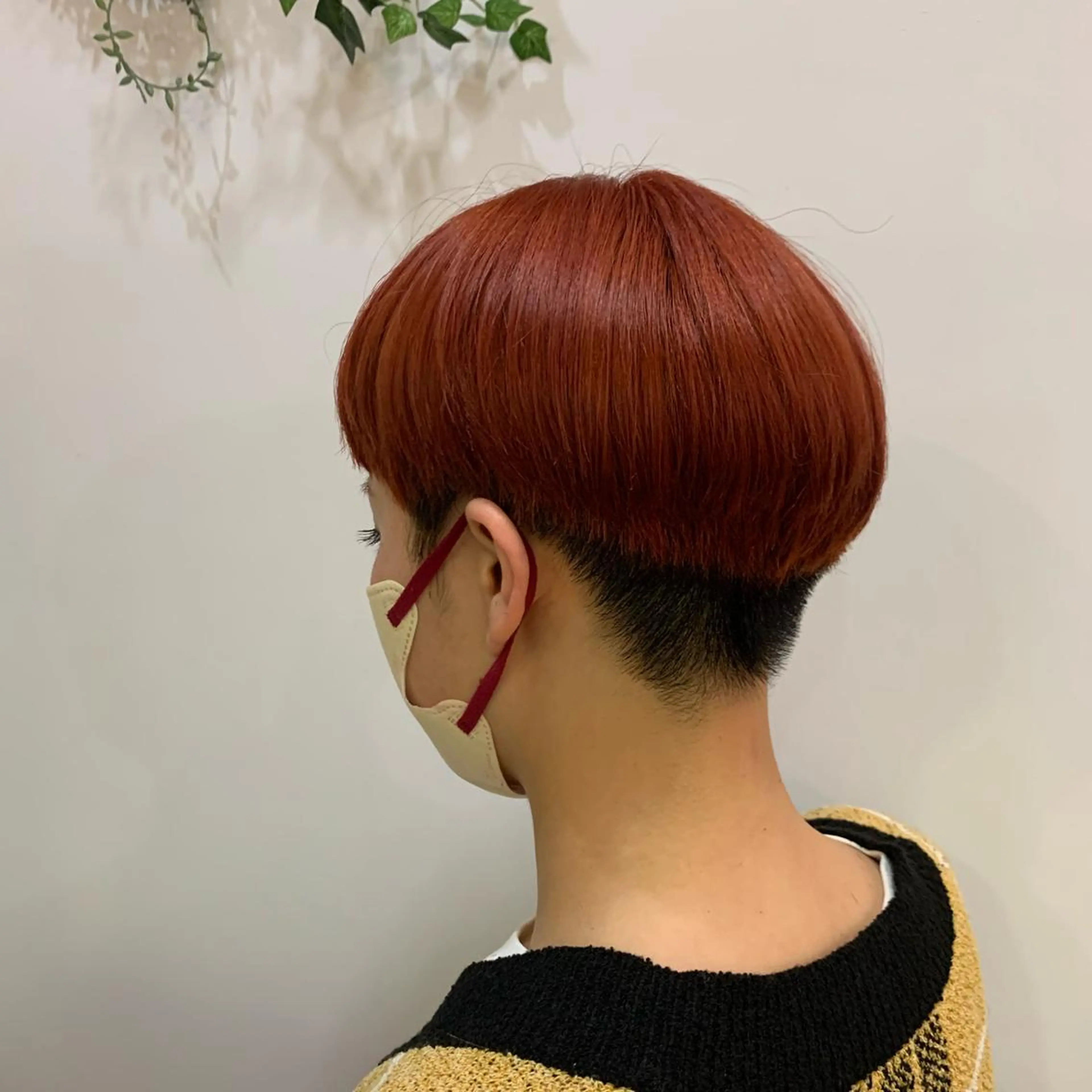 ブリーチ＋ワンカラーの写真