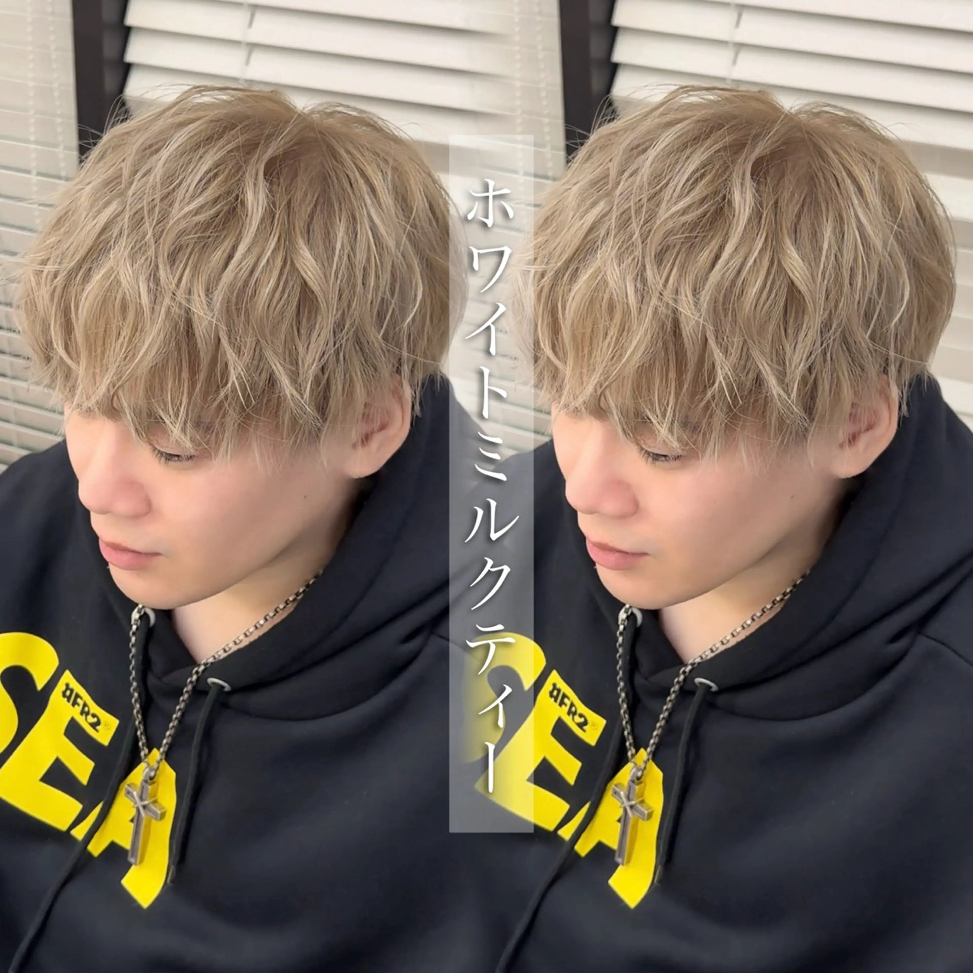 カラー メンズ メンズカット ‪‪/メッシュのヘアスタイル
