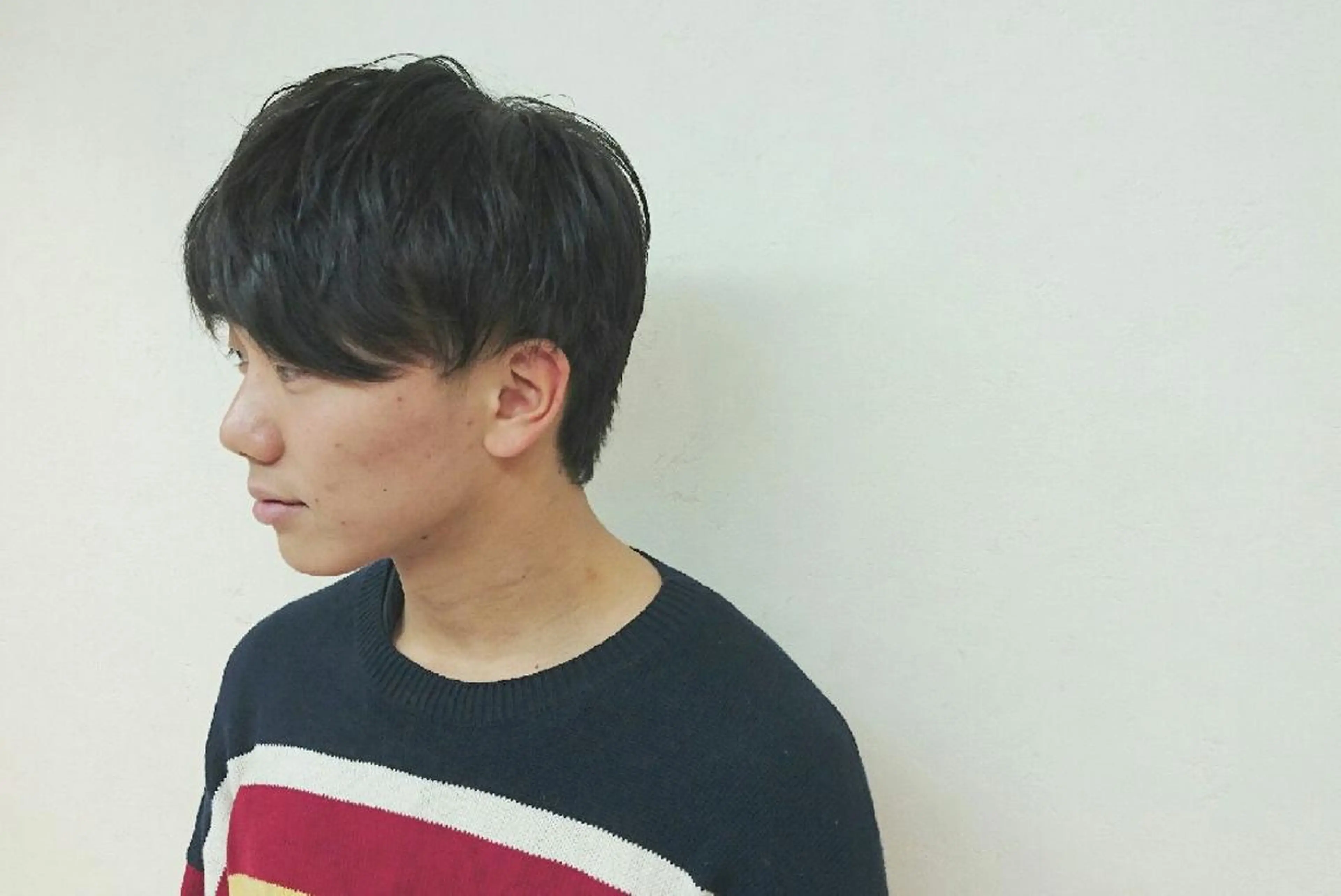 ショート メンズ マッシュ 透明感ハイライト◎ 伊藤夏海のヘアスタイル