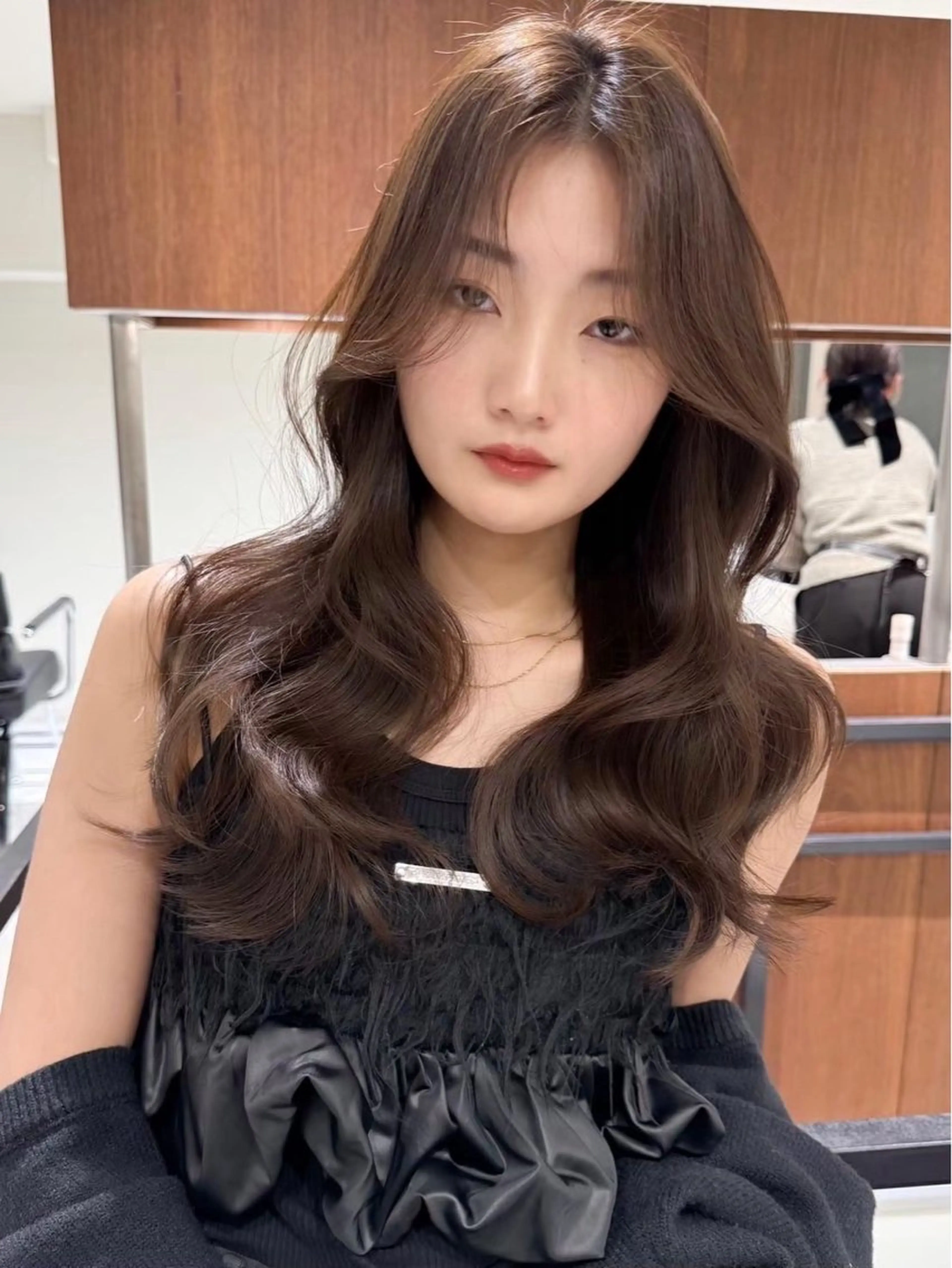 ロング カラー カット ヘアカラー ✨レイヤーカット/透 名感カラー特化✨のヘアスタイル