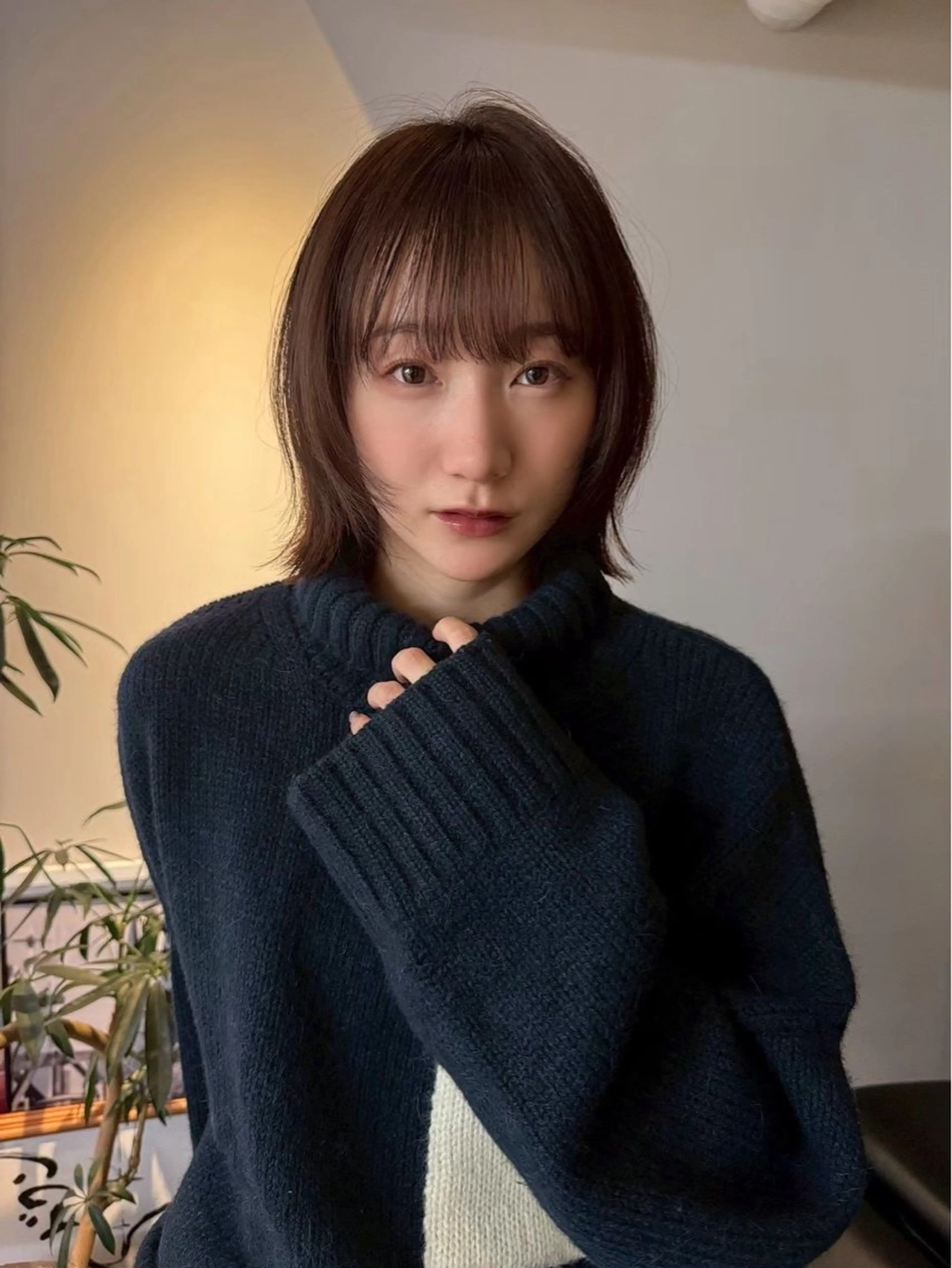 ショート ヘアカラー トリートメント 松田 じゅりなのヘアスタイル