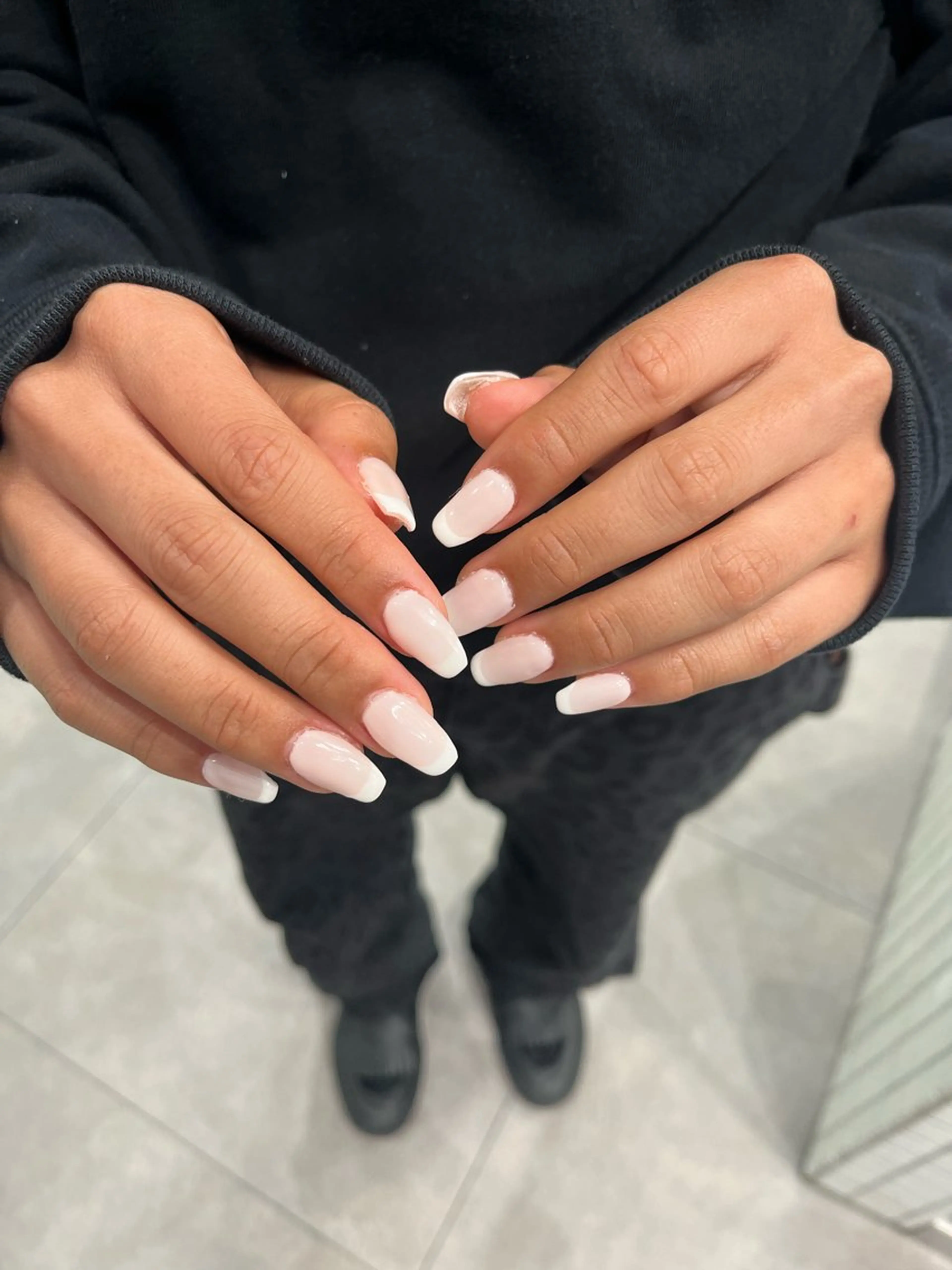 ネイル ハンドネイル 🦋女子ウケメンズ パーマYUI🦋のヘアスタイル