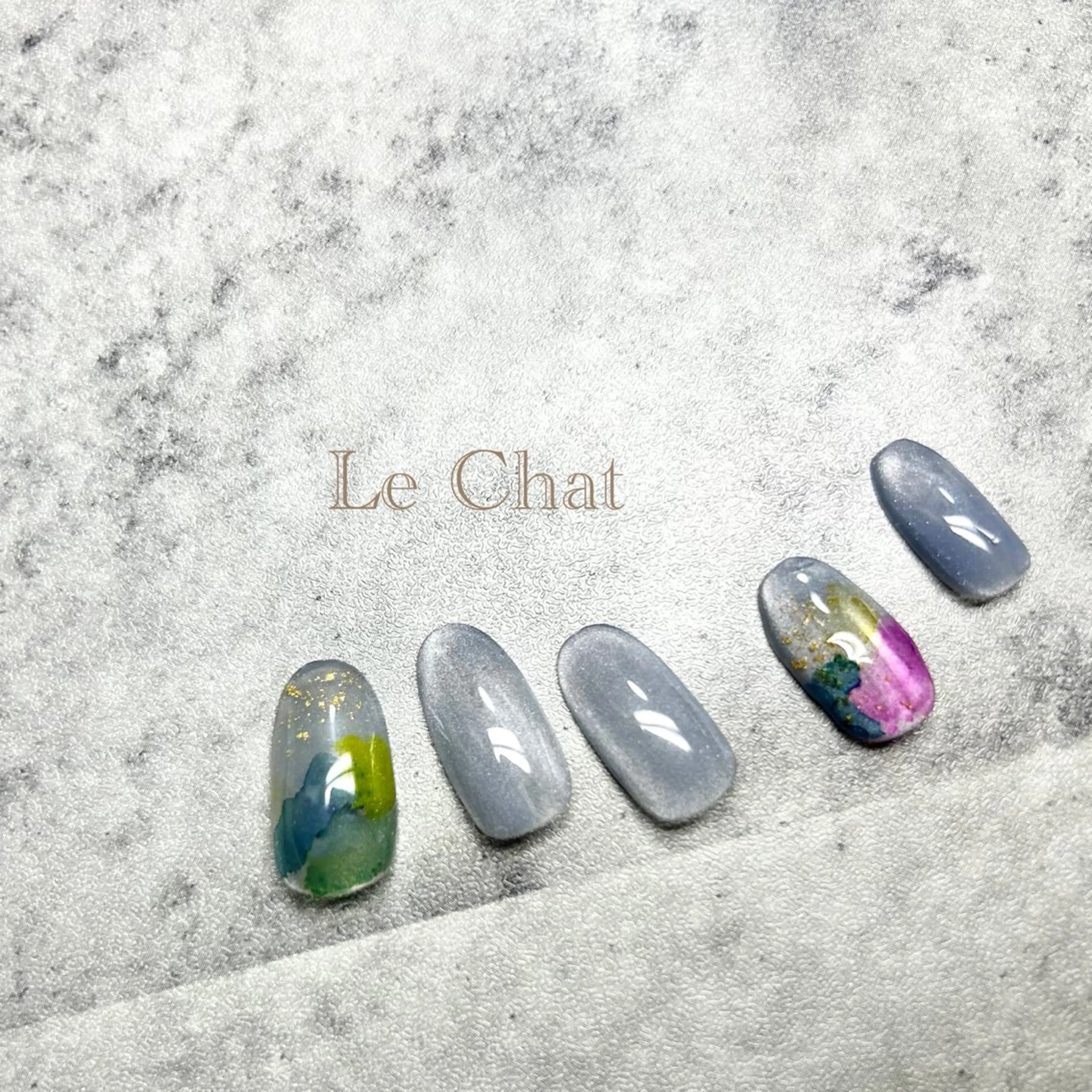 ネイル アートネイル ハンドネイル Le Chat ASUKAのネイルデザイン