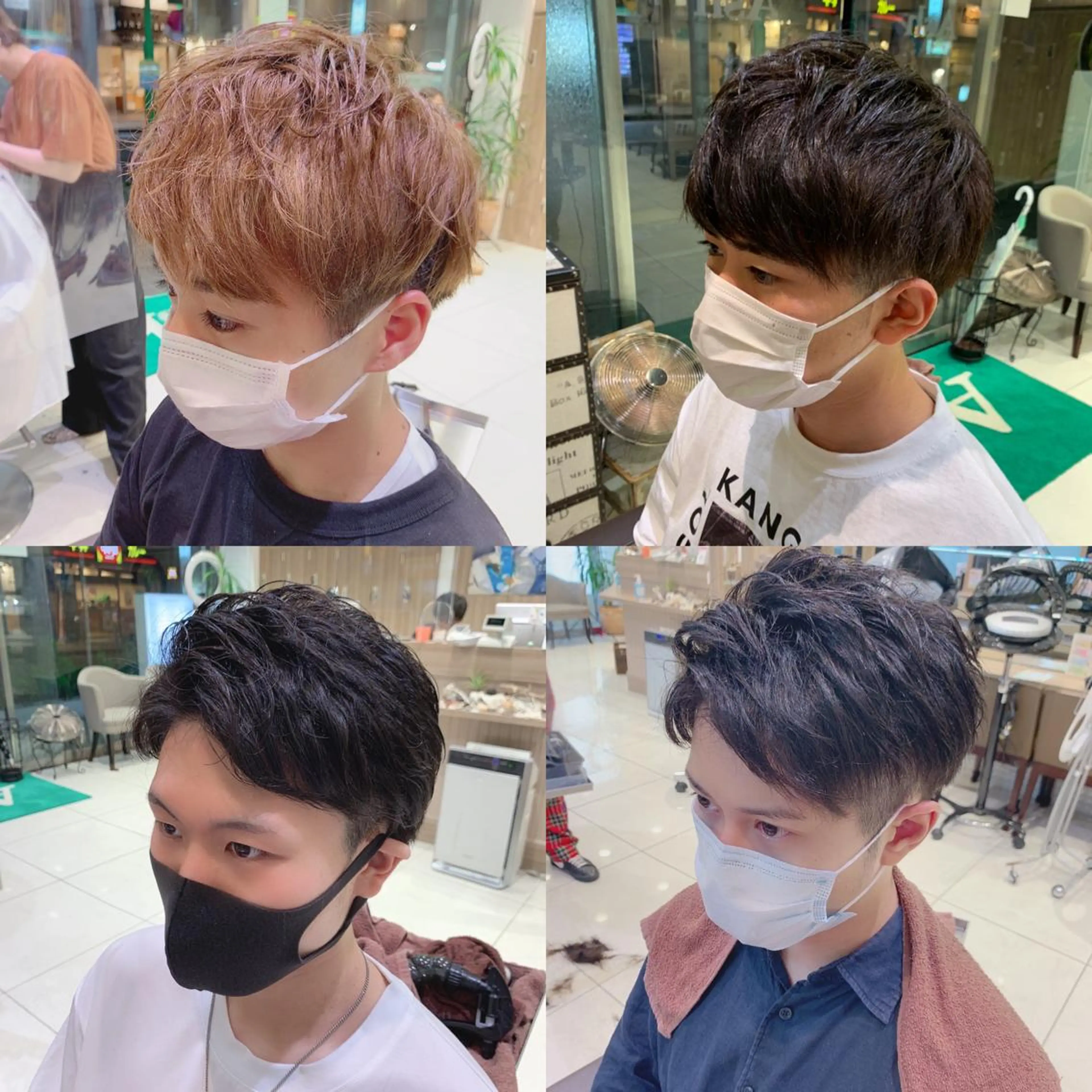 ショート メンズ カット ヘアセット 髪質改善・ストレート ‪✂︎‬東 大珠✂︎のヘアスタイル