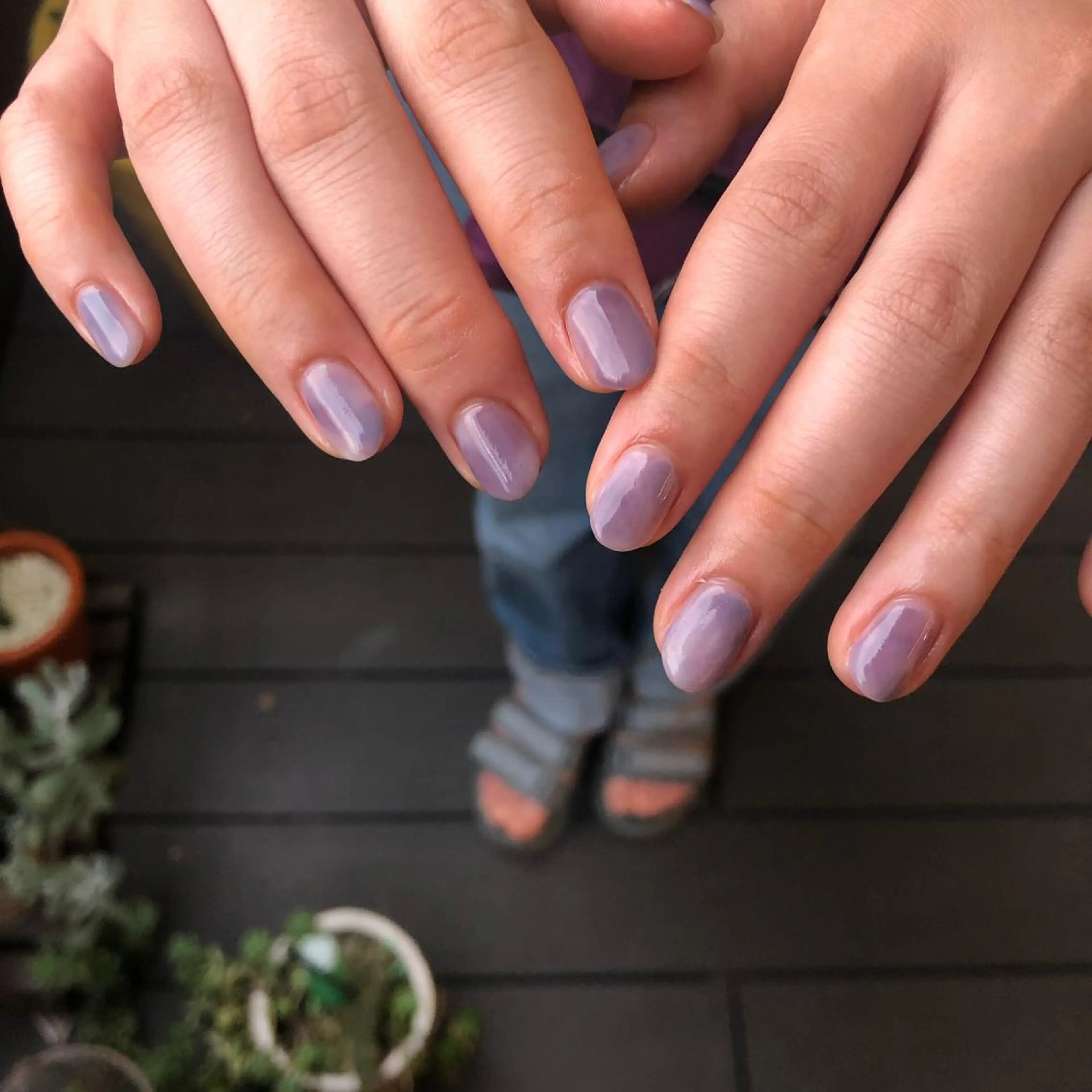 ネイル ニュアンスネイル ワンカラーネイル yurina/ パラジェル認定サロンのネイルデザイン